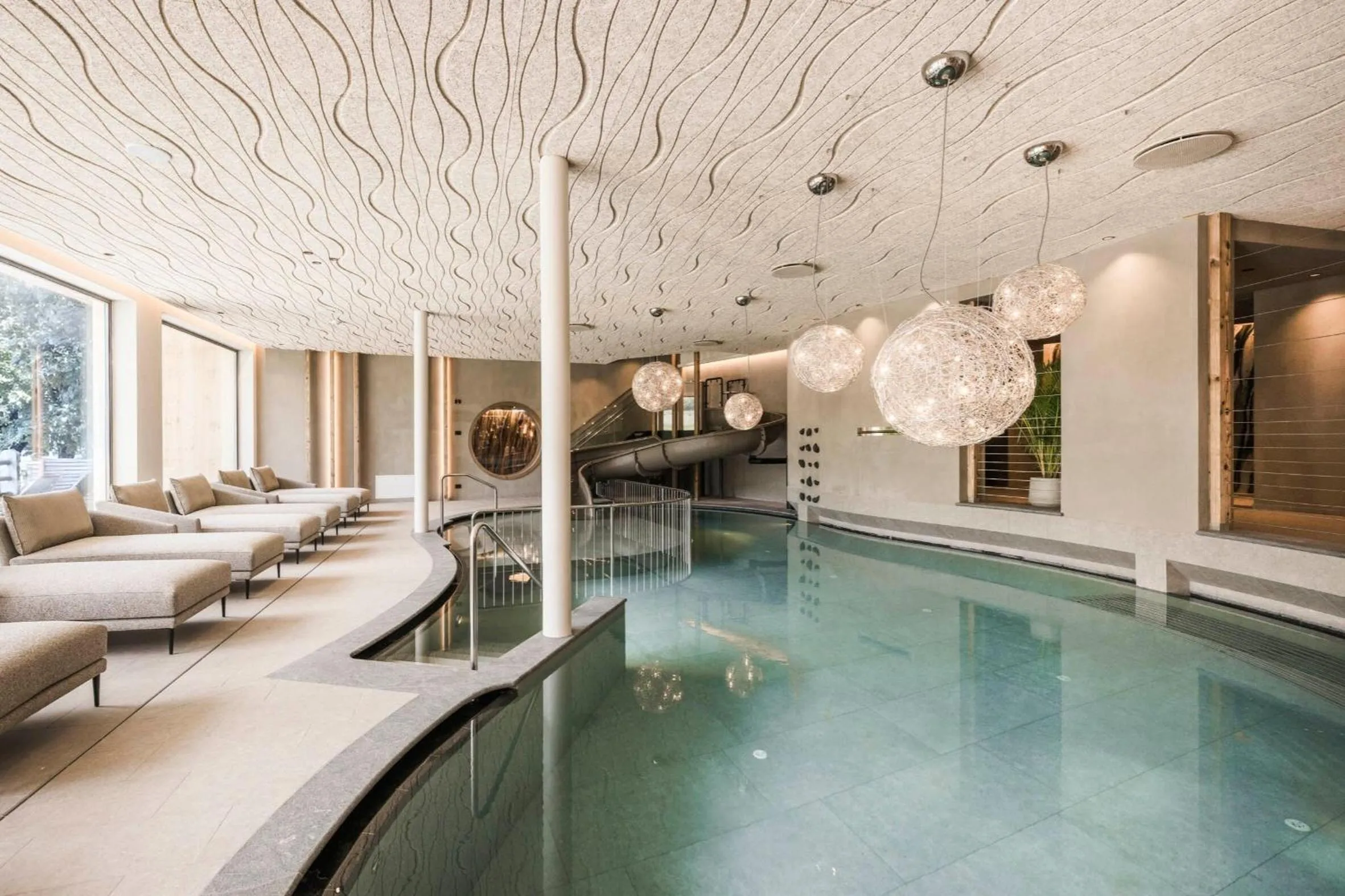 Swimming pool in Excelsior Dolomites Life Resort