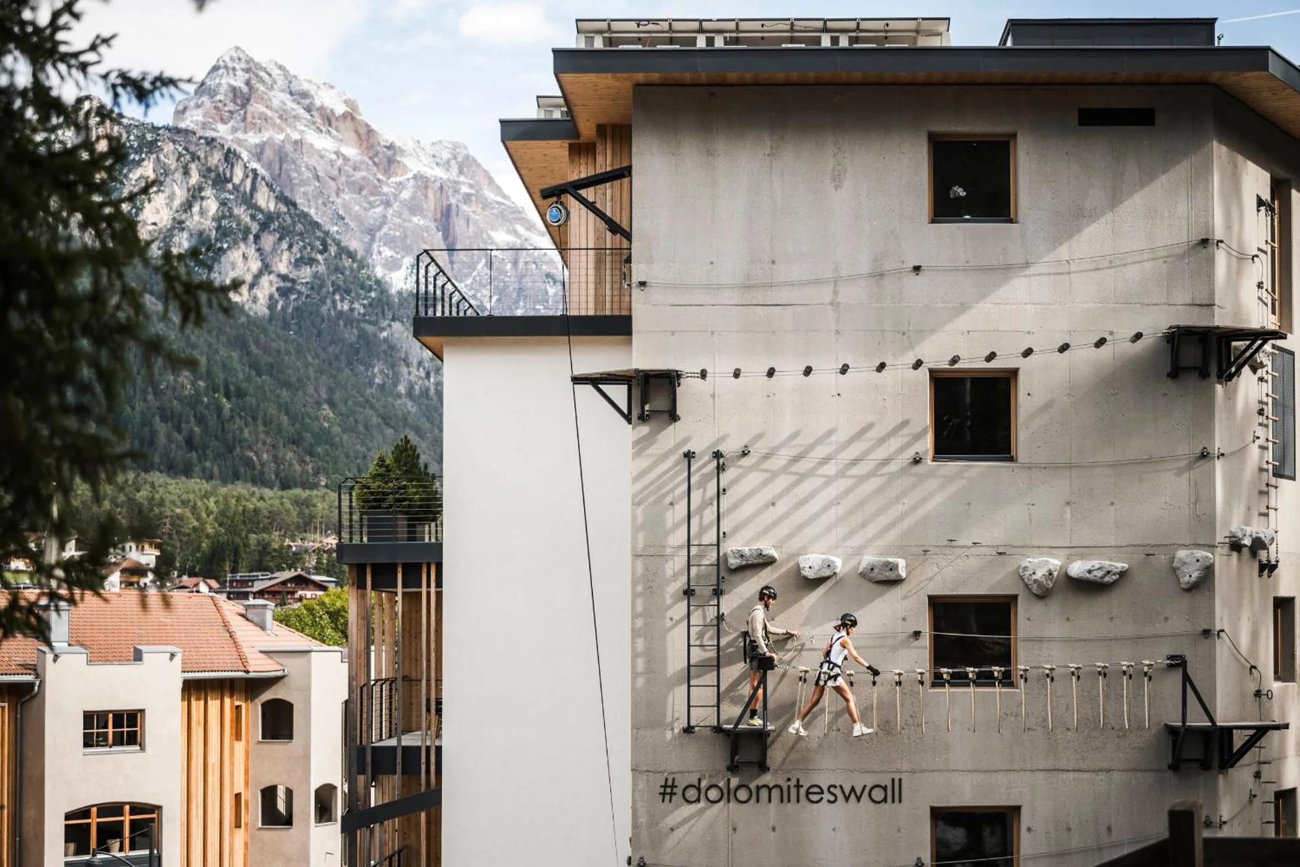 Property building in Excelsior Dolomites Life Resort