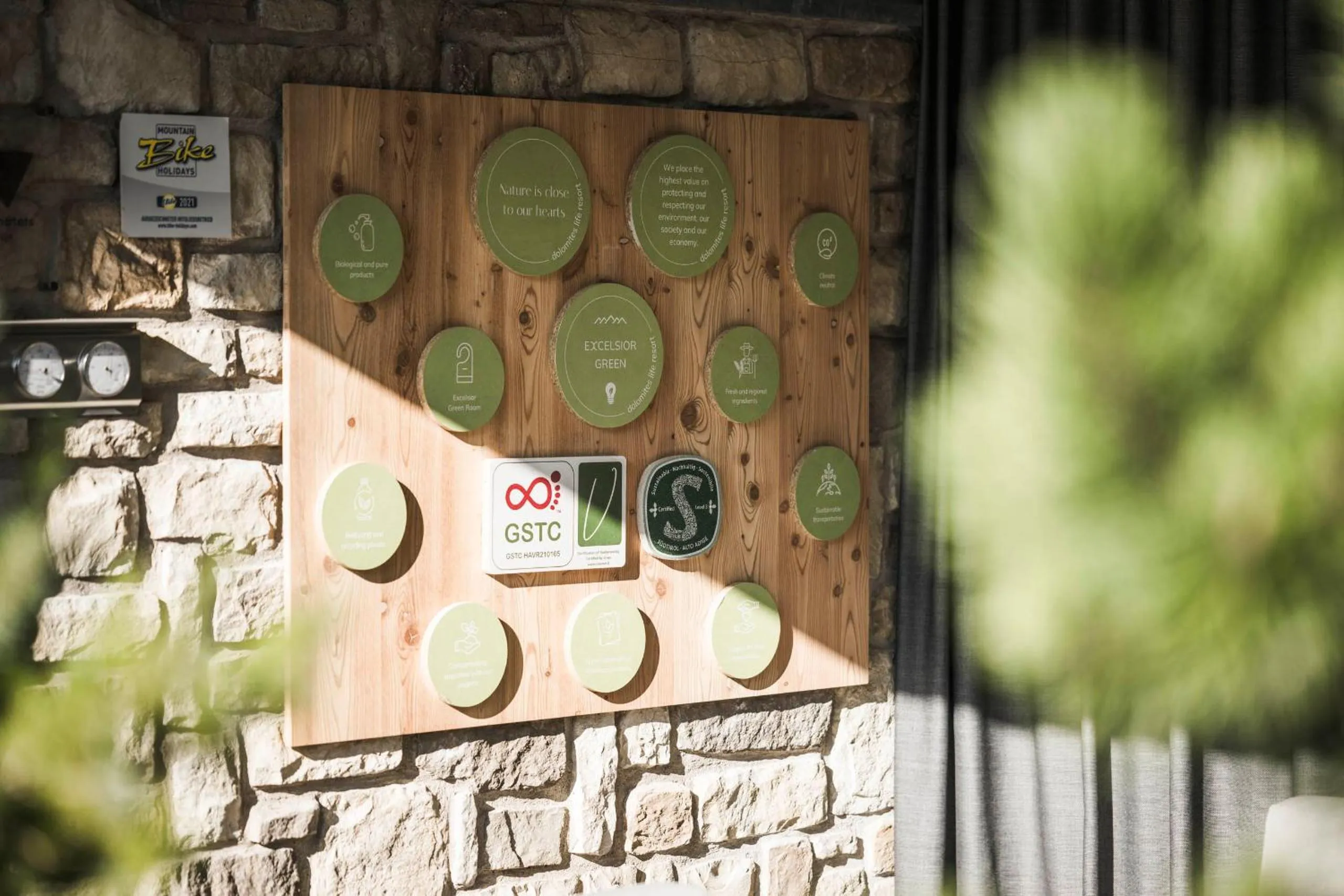 Logo/Certificate/Sign in Excelsior Dolomites Life Resort