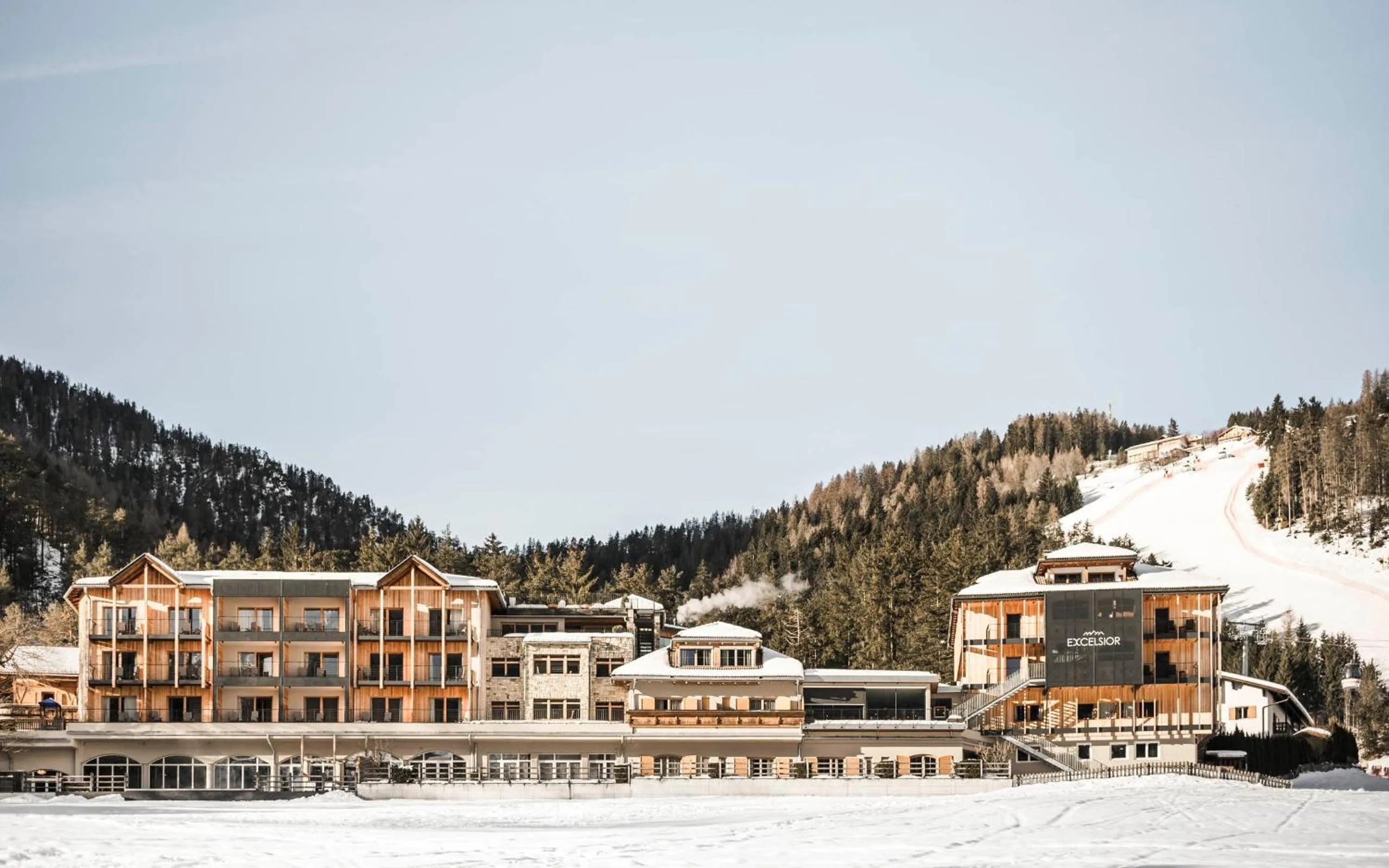 Property building in Excelsior Dolomites Life Resort