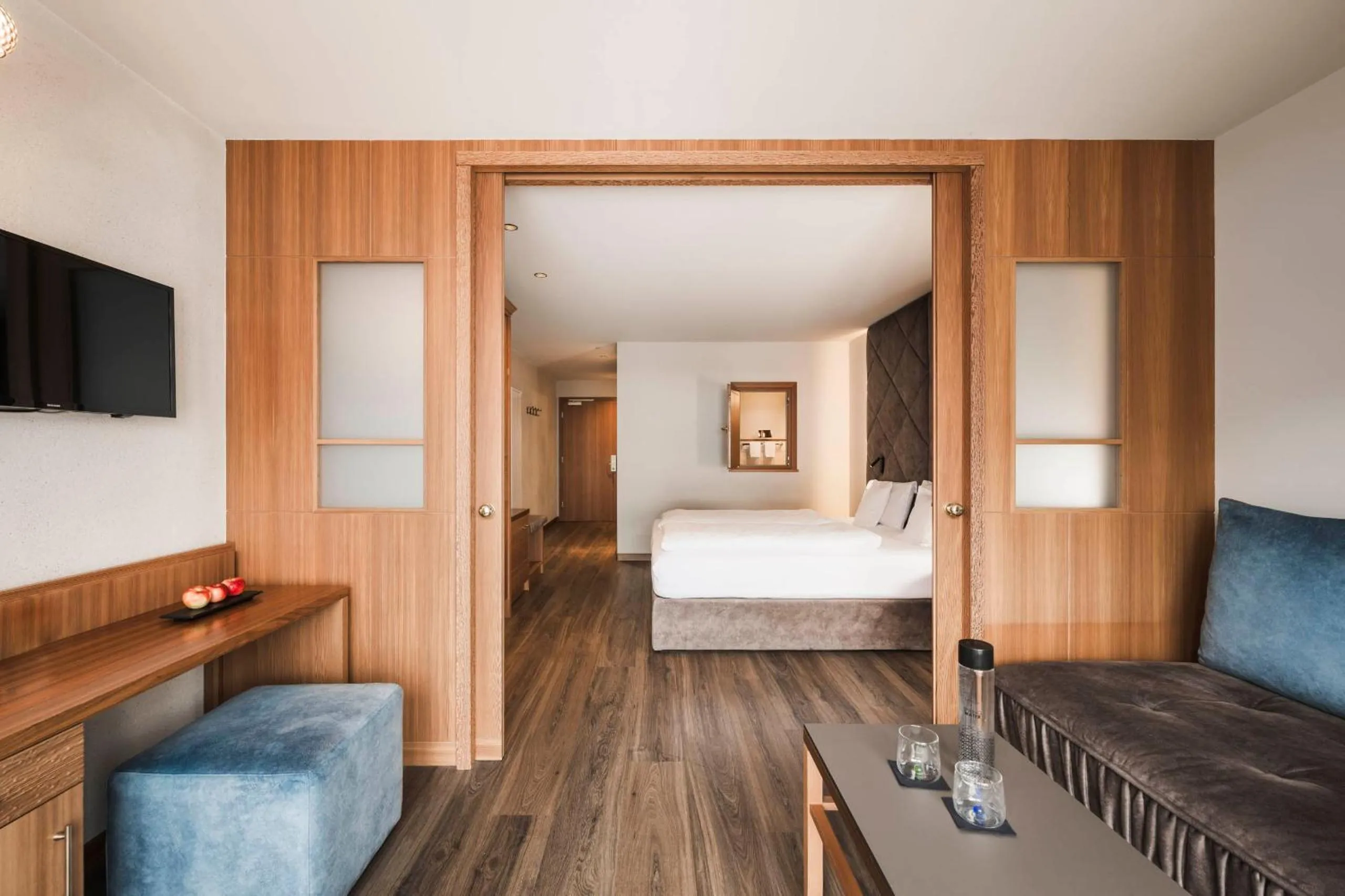 Bedroom, Bed in Excelsior Dolomites Life Resort