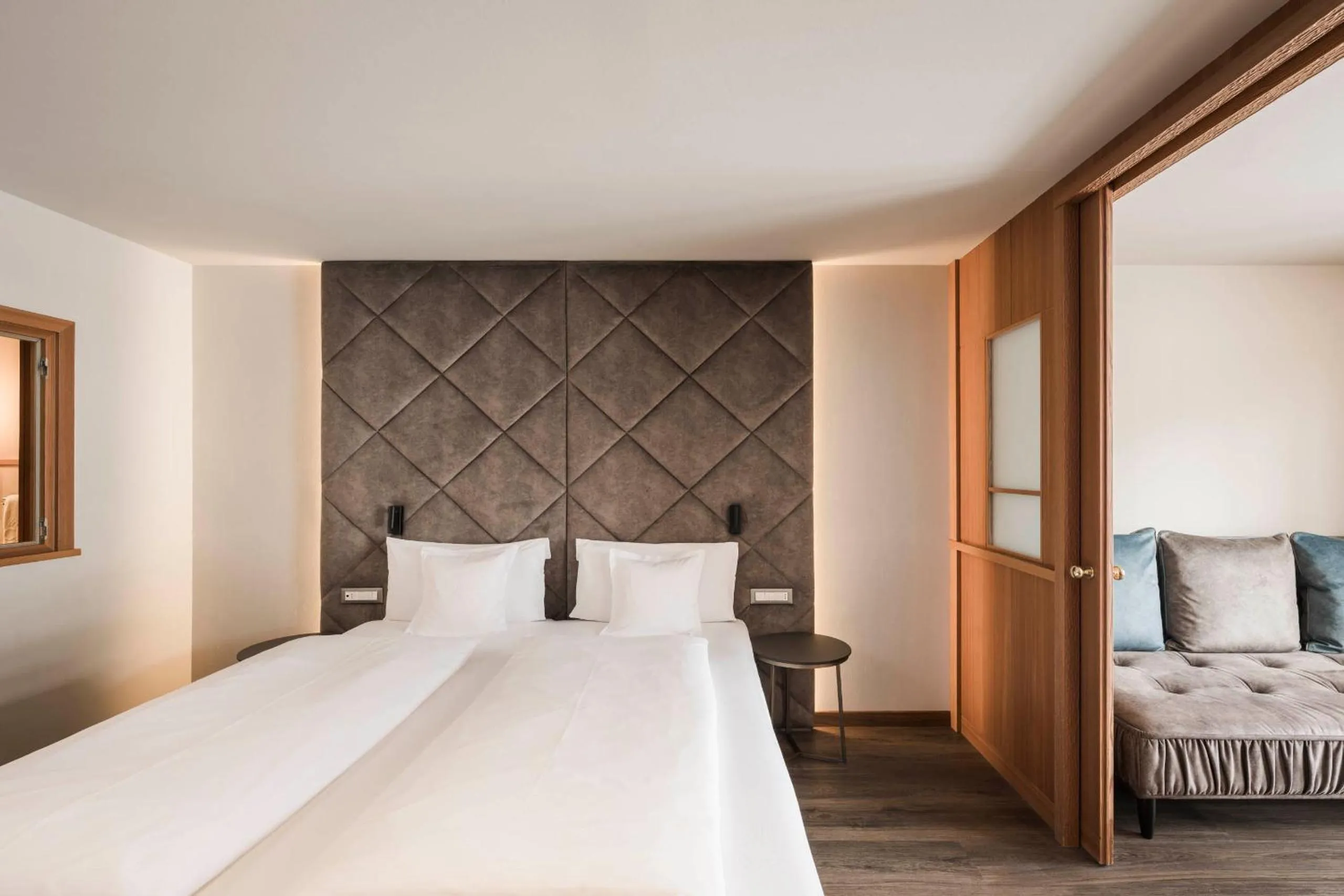 Bedroom, Bed in Excelsior Dolomites Life Resort