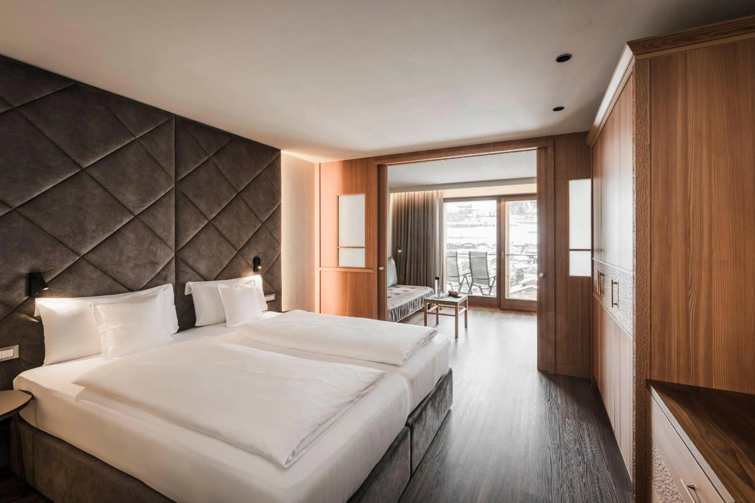 Bedroom, Bed in Excelsior Dolomites Life Resort