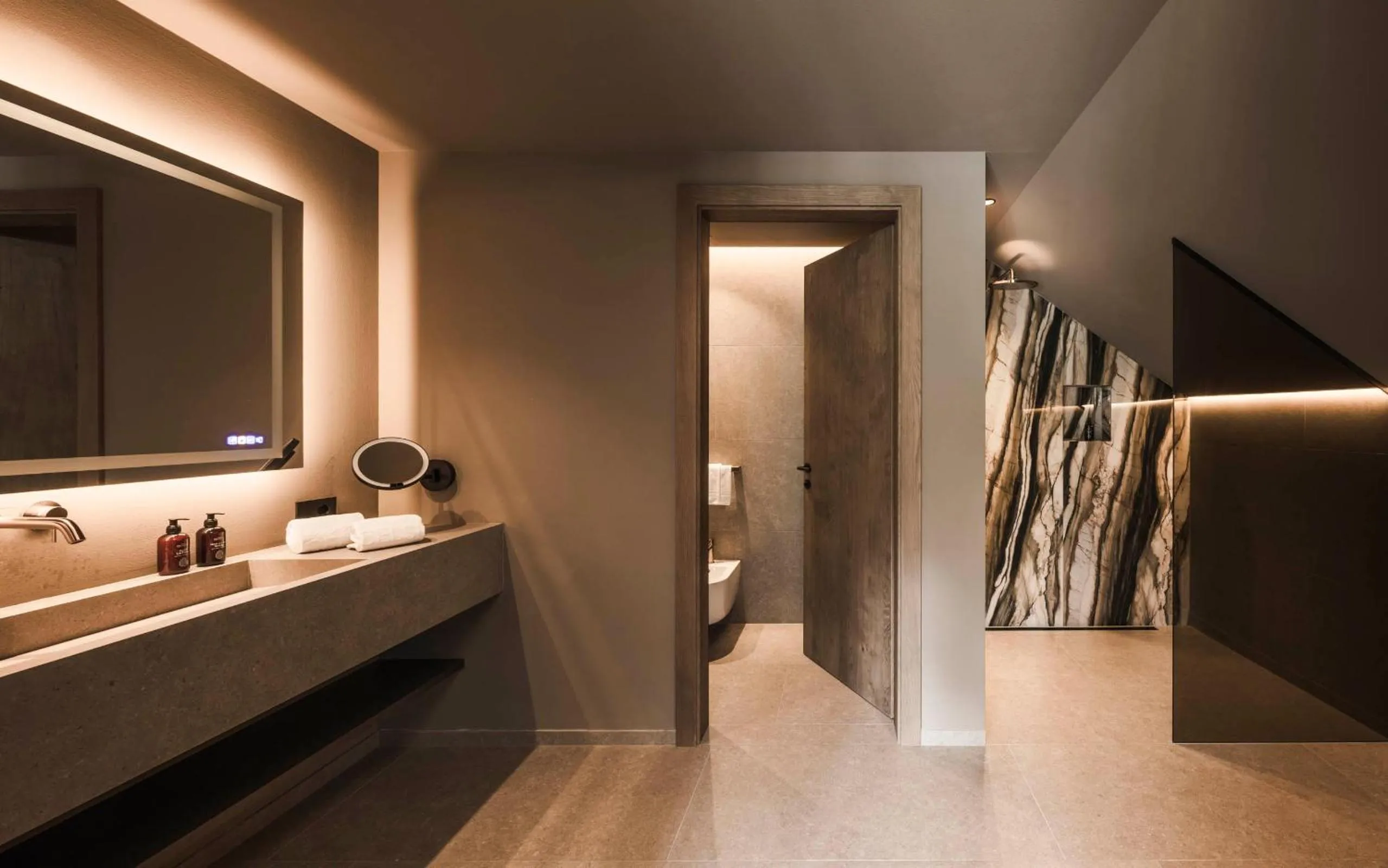 Bathroom in Excelsior Dolomites Life Resort