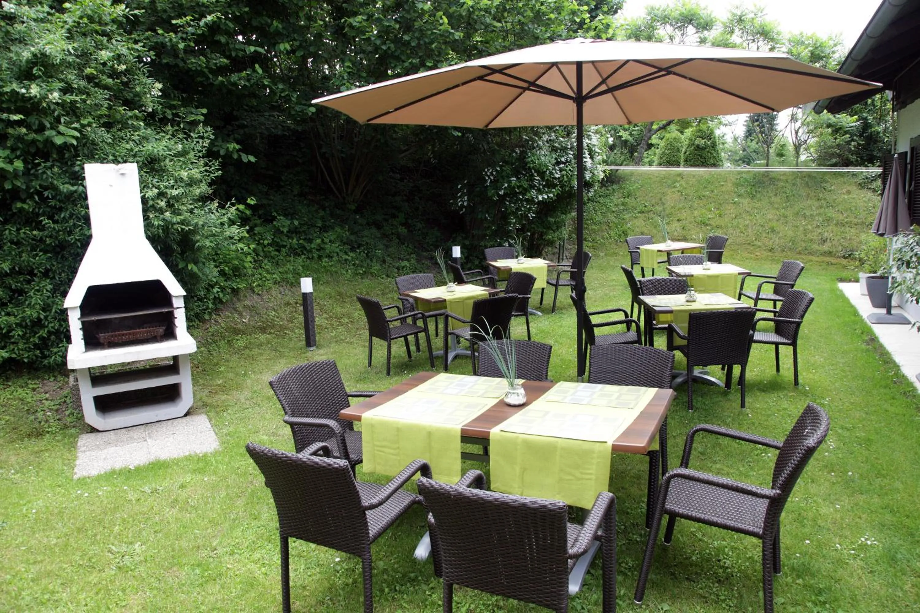 Garden in Hotel Diana