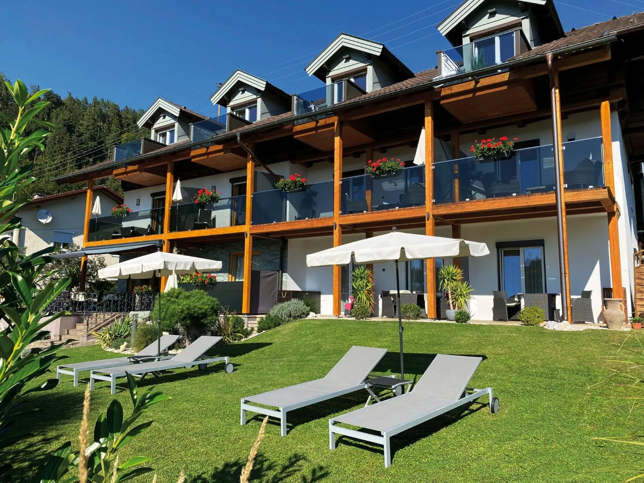 Property building in Hotel Diana