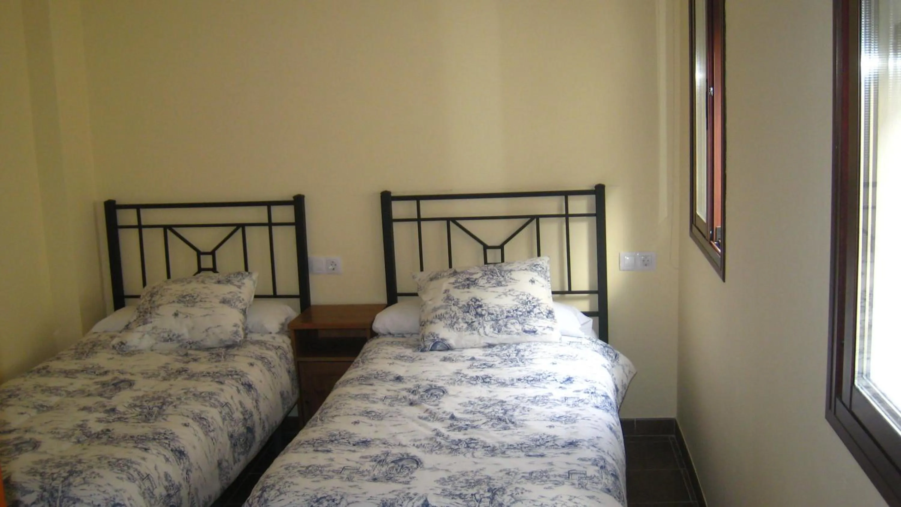 Bed in Pensión La Montoreña