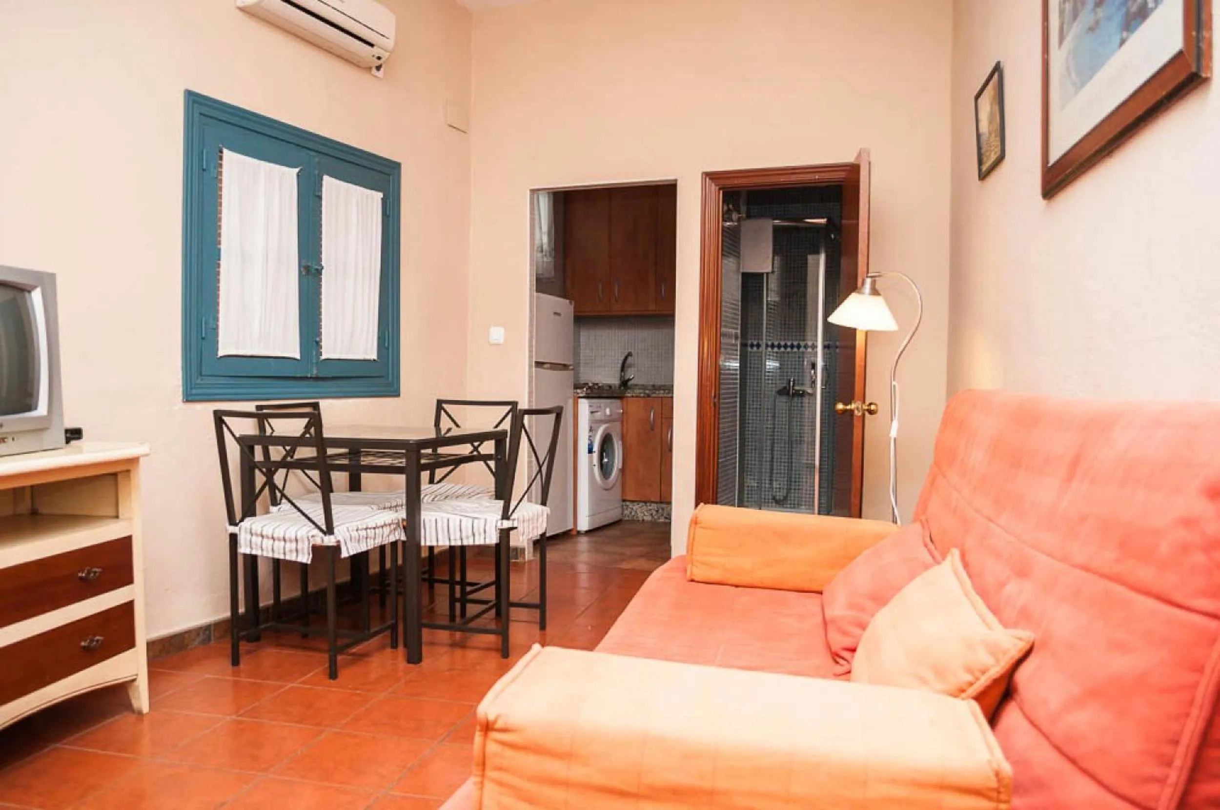 Bathroom in Pensión La Montoreña