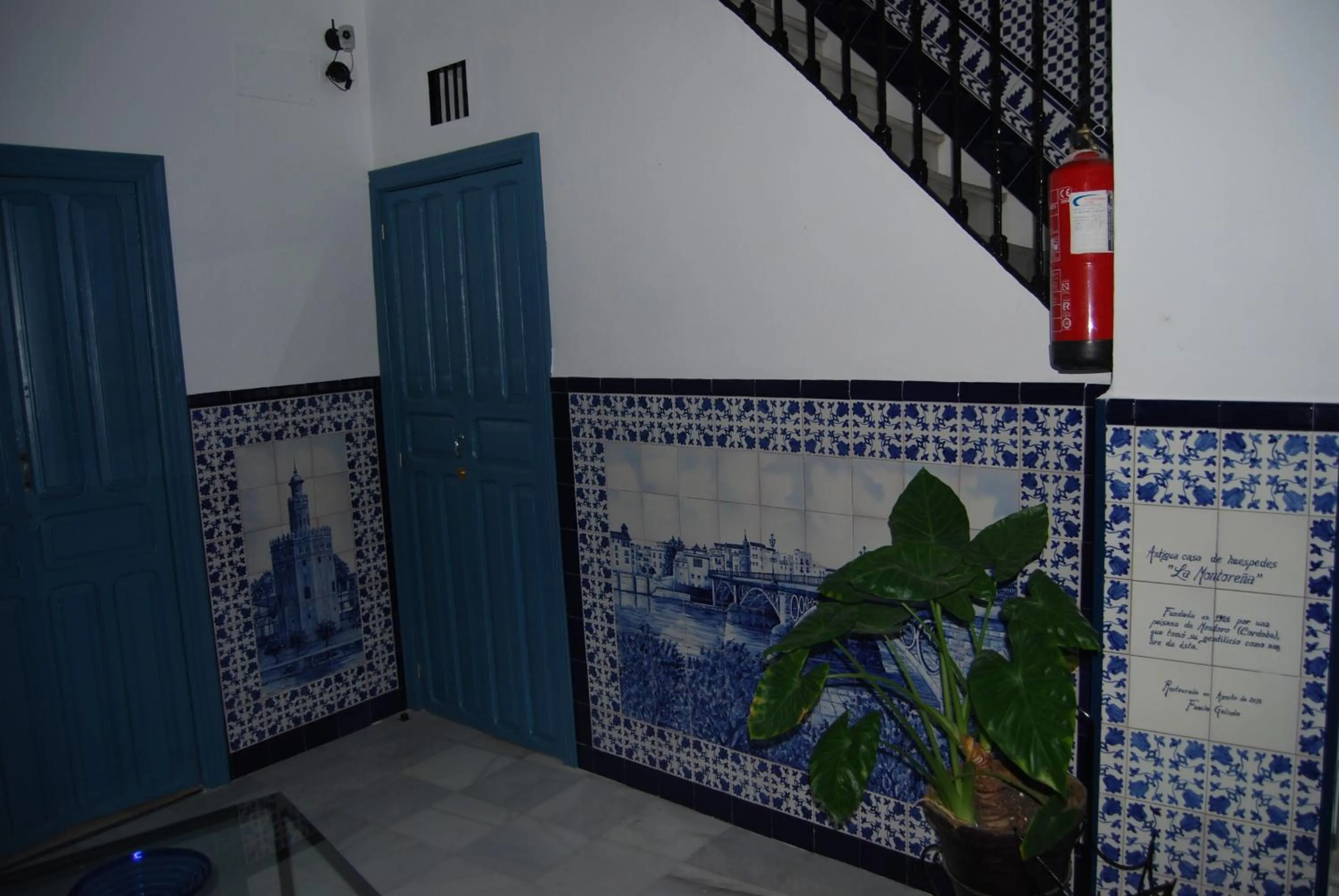 Lobby or reception in Pensión La Montoreña