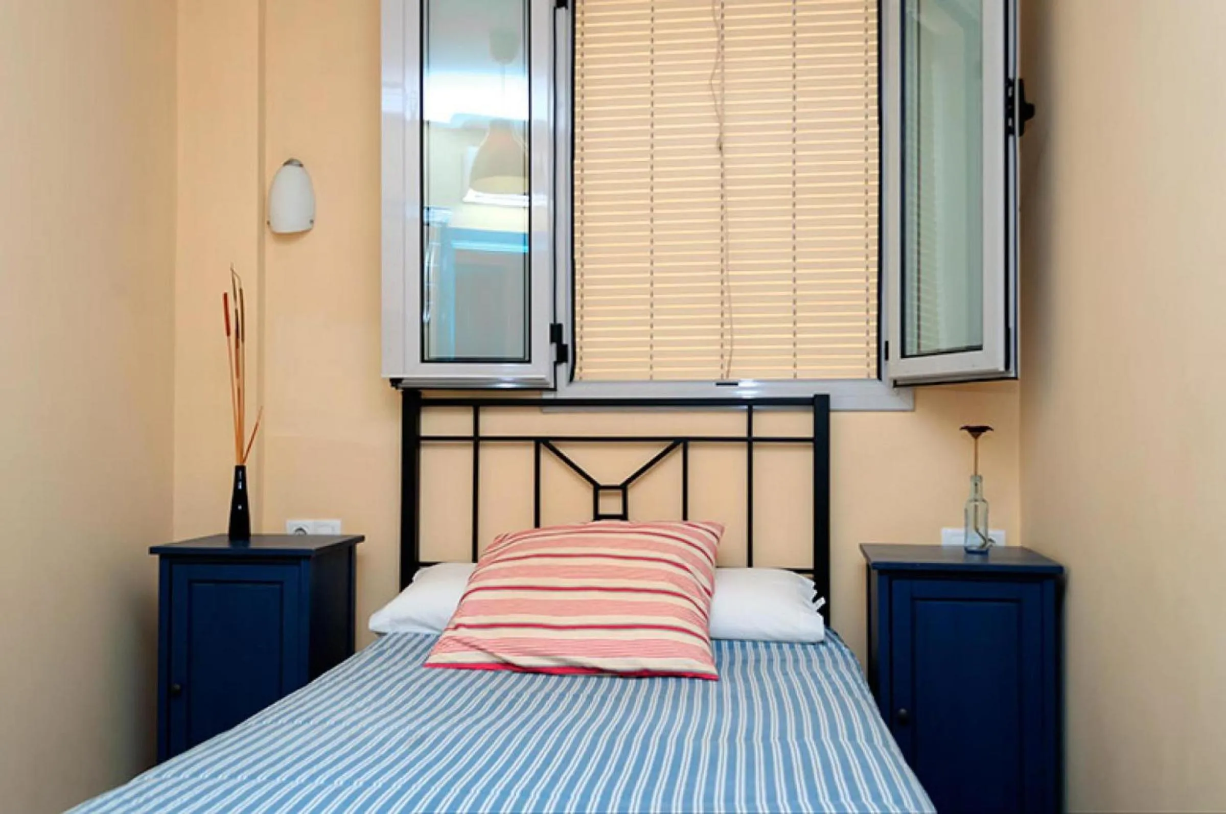 Bed in Pensión La Montoreña