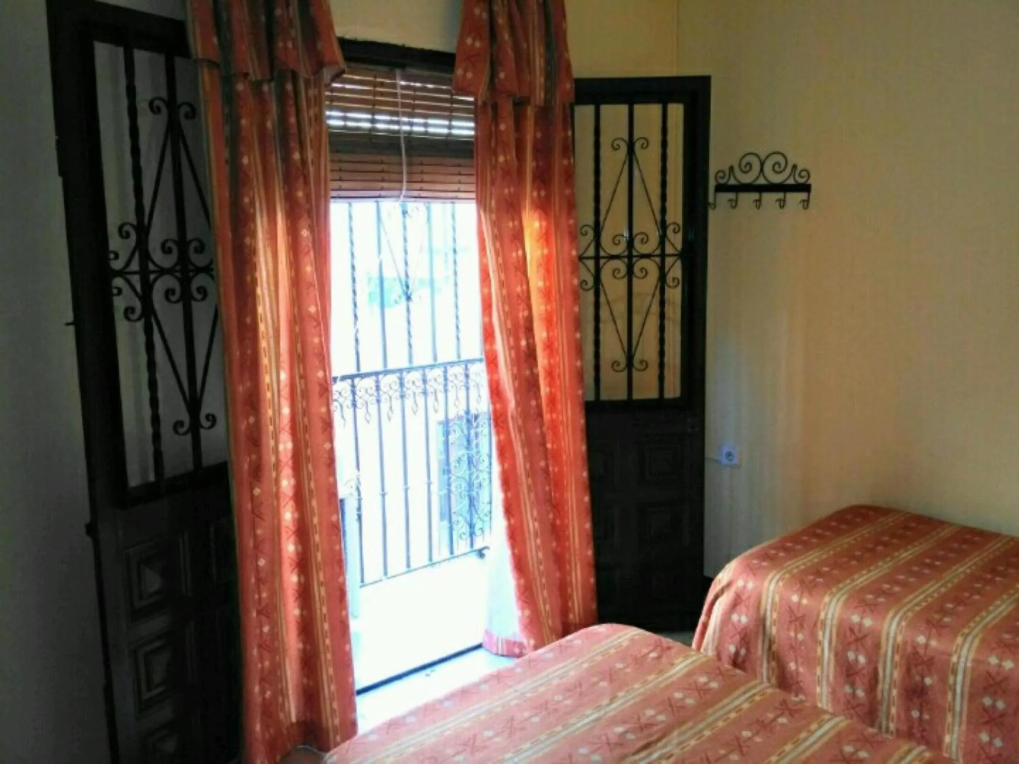 Bed in Pensión La Montoreña