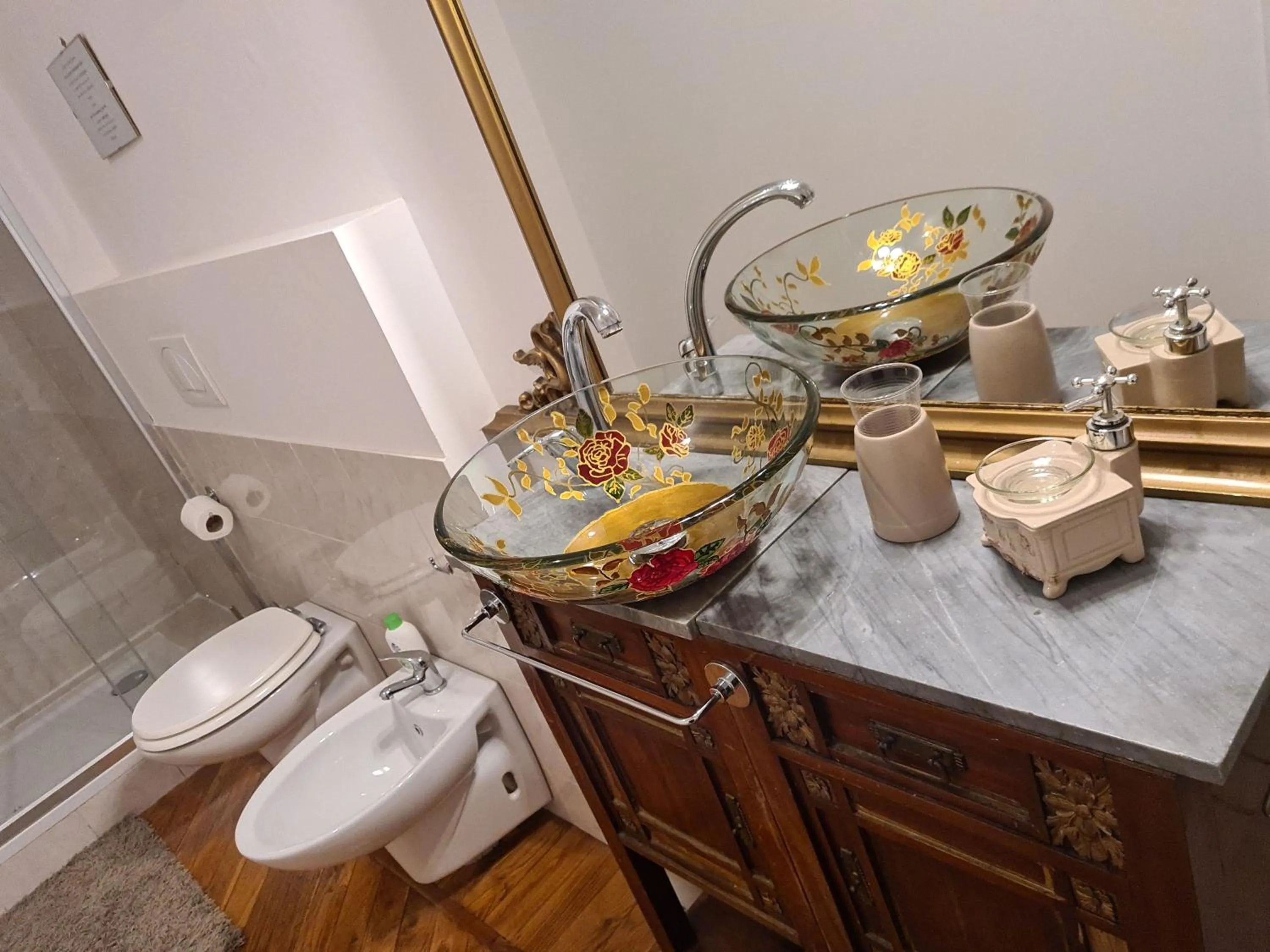 Bathroom in Residenza Rubbiani - Fermata Fiera e Rizzoli