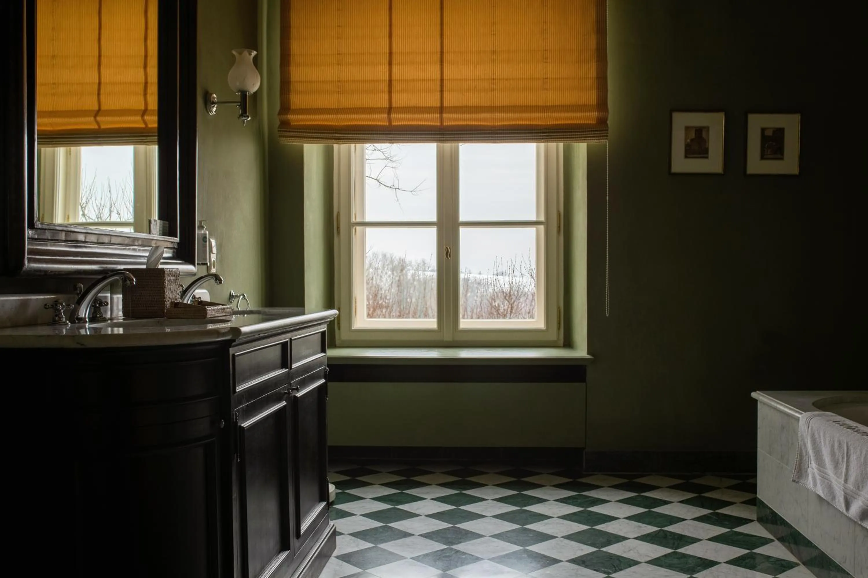 Bathroom in Hotel Château Bela