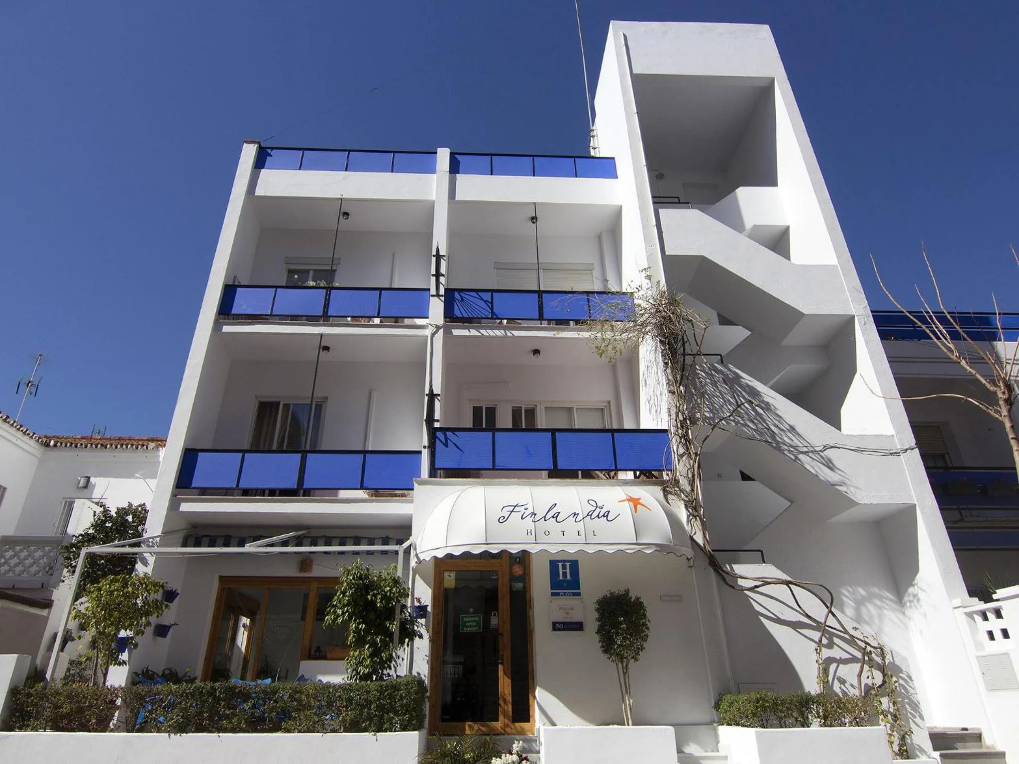 Facade/entrance in Hotel Finlandia