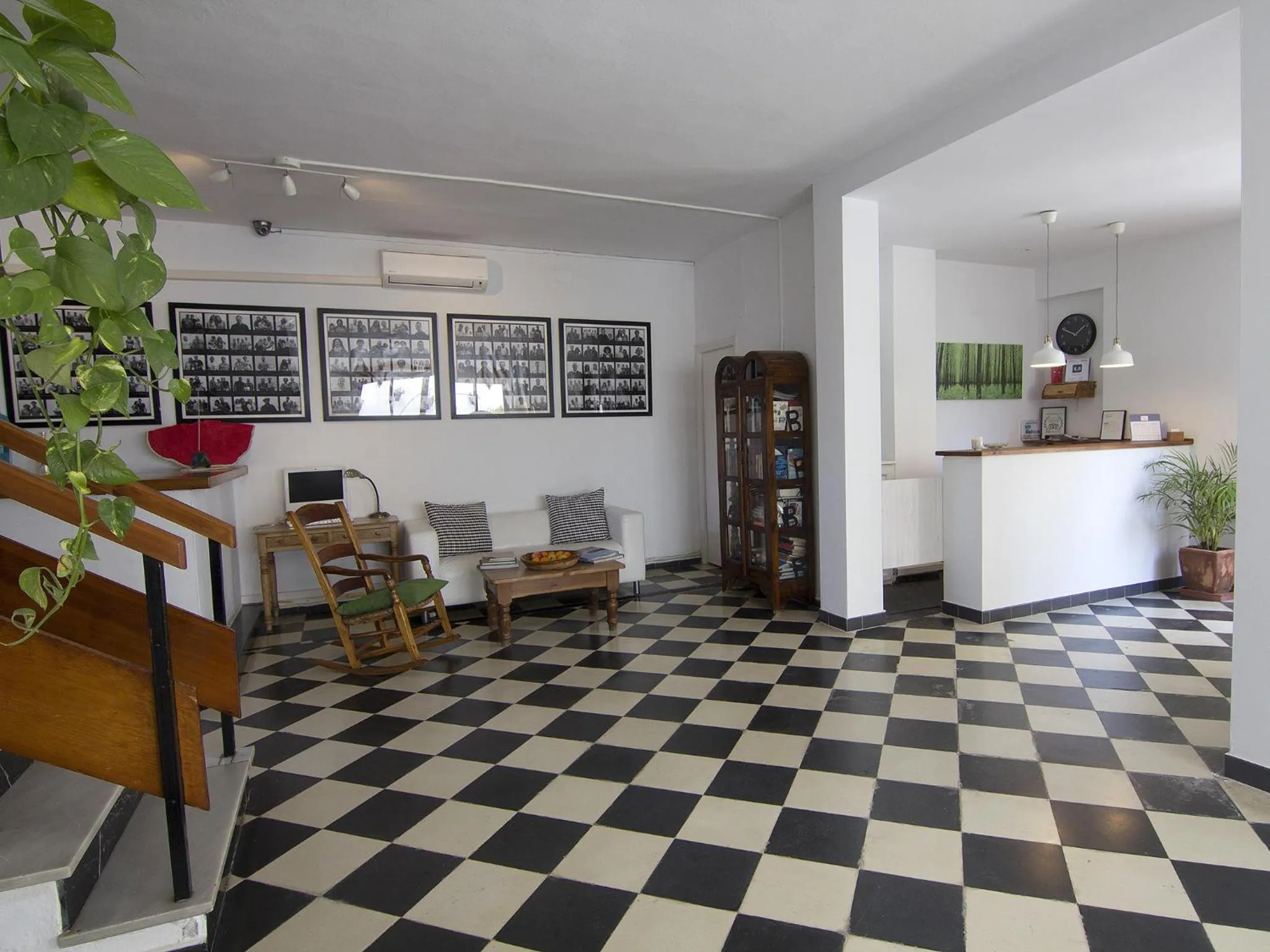 Lobby or reception in Hotel Finlandia