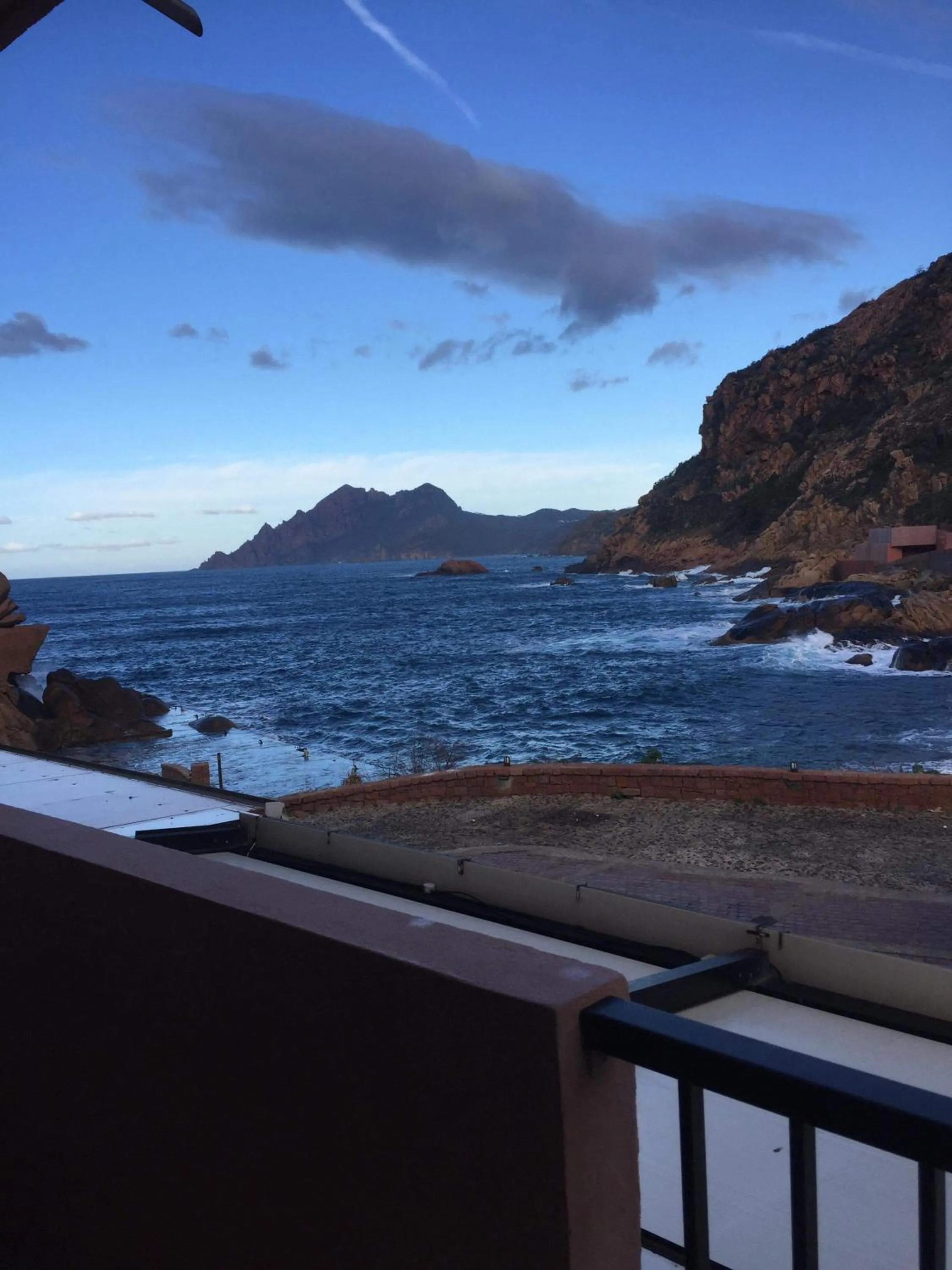 Landmark view in Le monte rosso