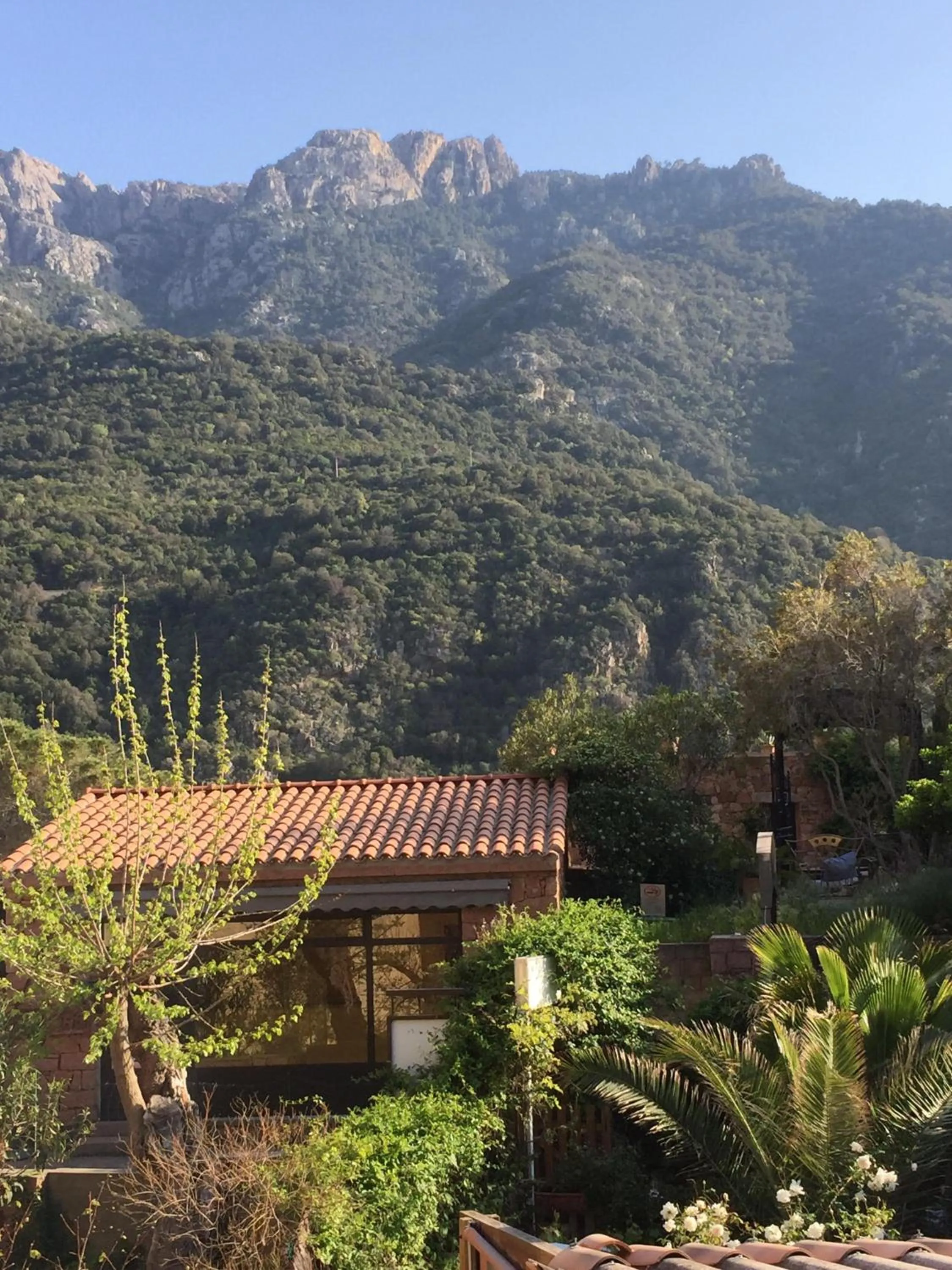Mountain view in Le monte rosso