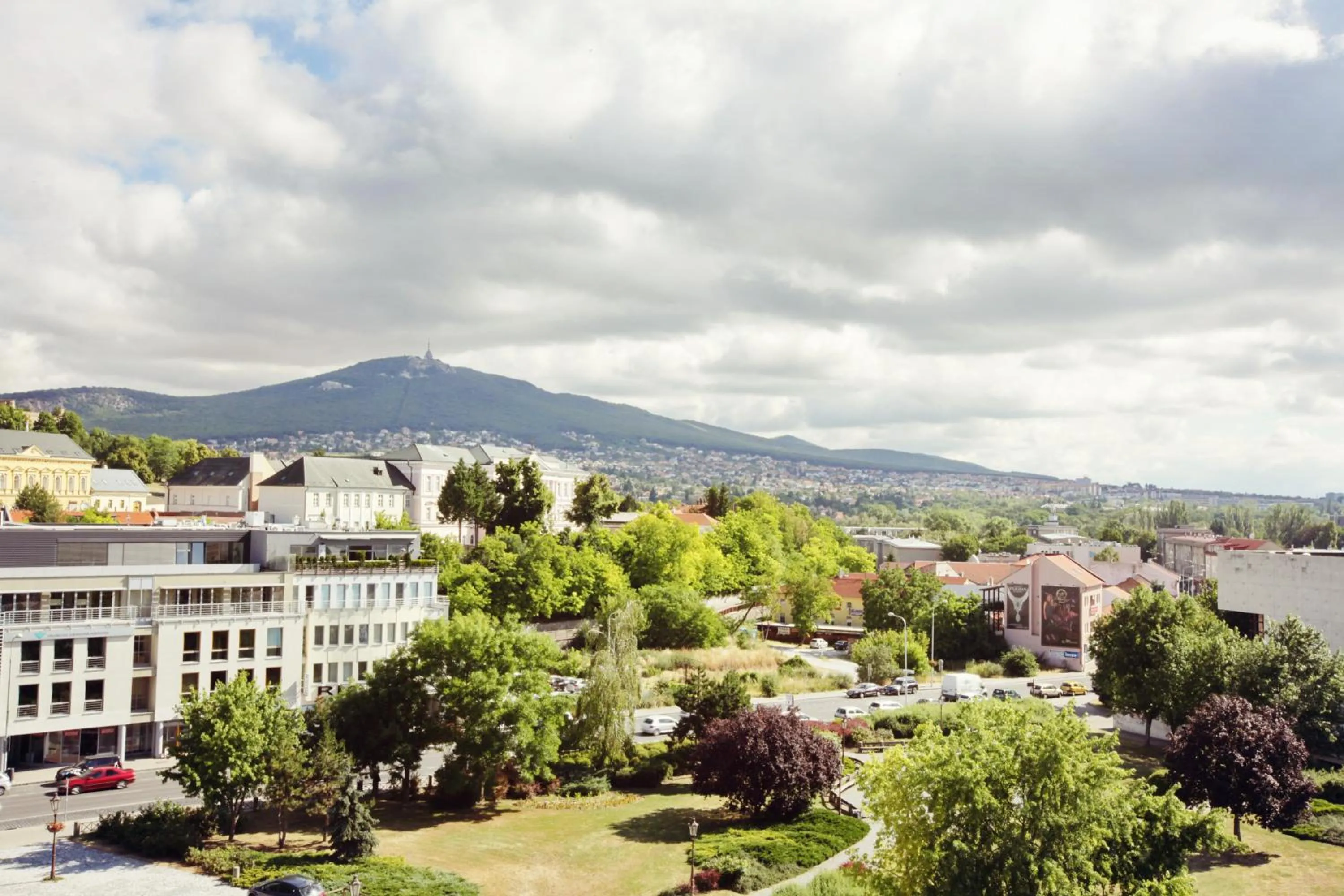 View (from property/room) in City Hotel Nitra with free parking