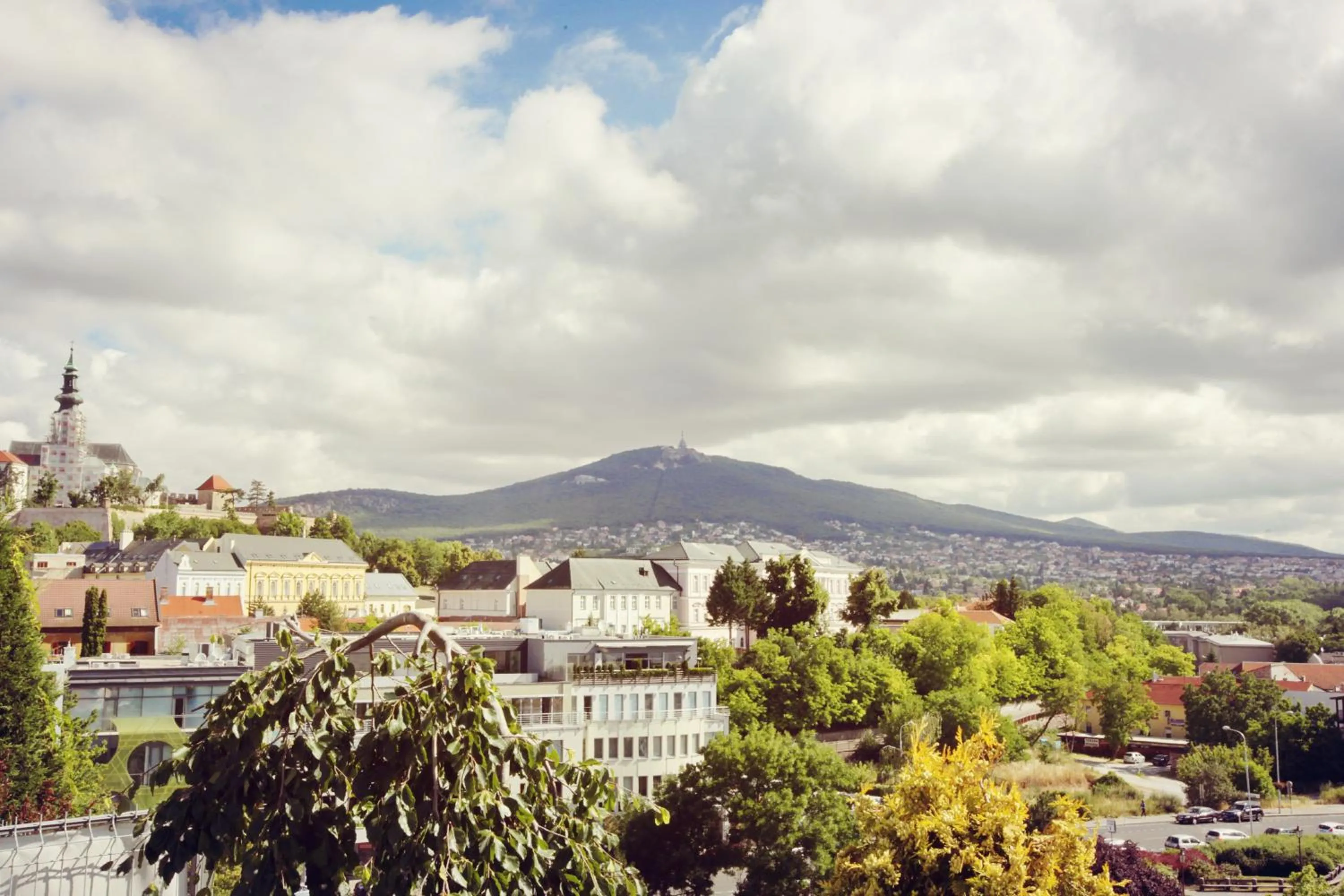 View (from property/room) in City Hotel Nitra with free parking