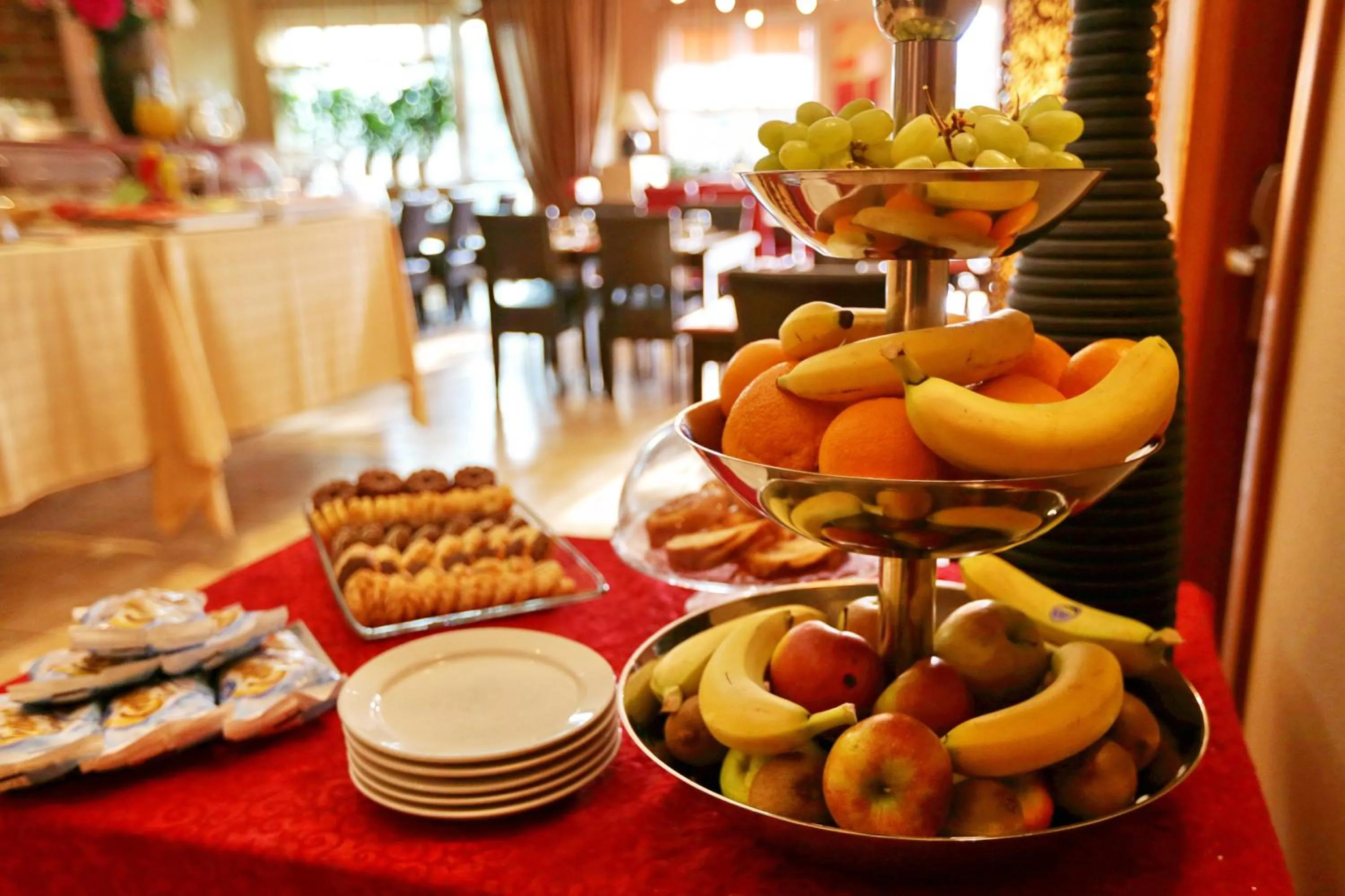 Buffet breakfast in City Hotel Nitra with free parking