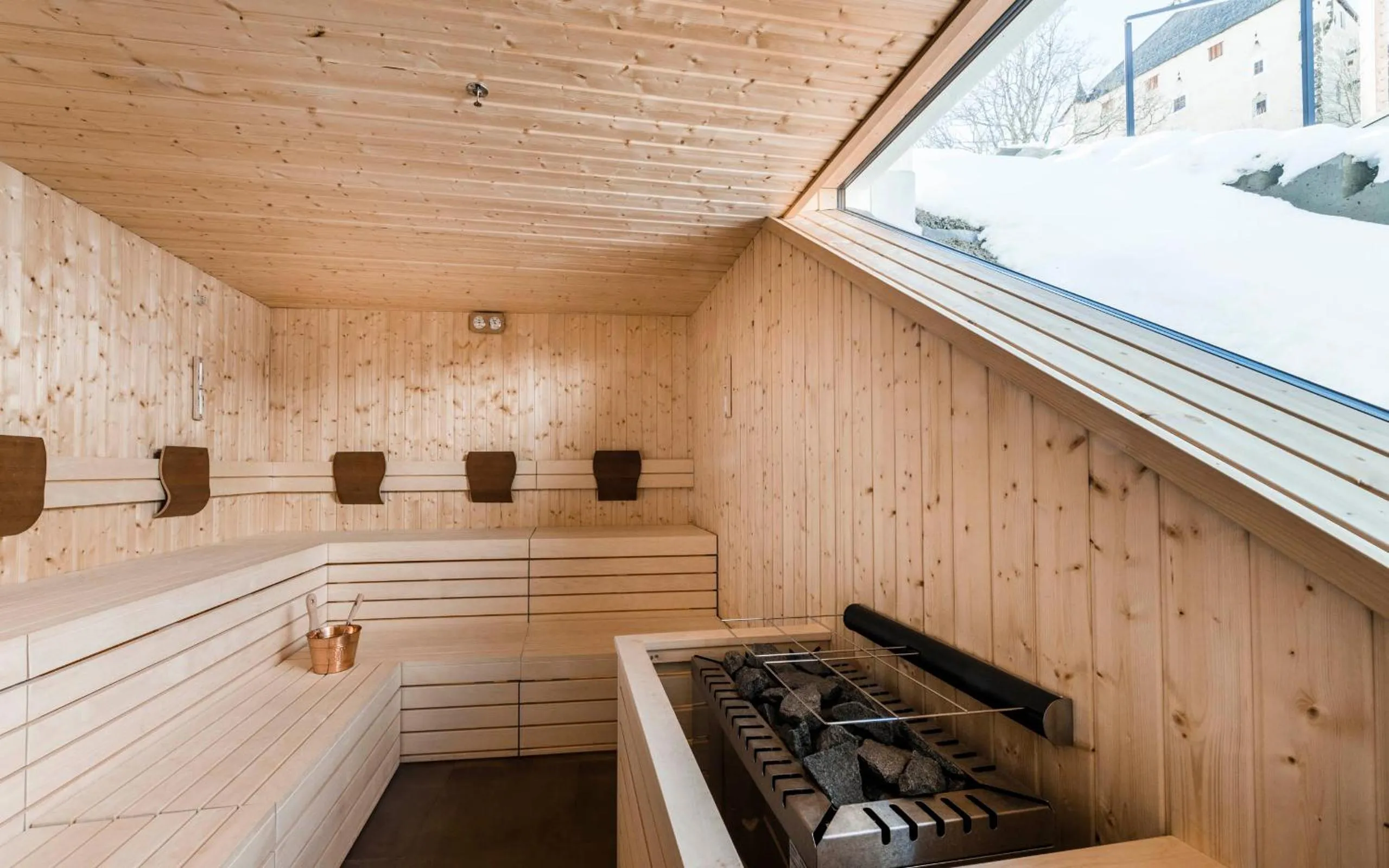 Sauna in Garni La Ciasota 3s
