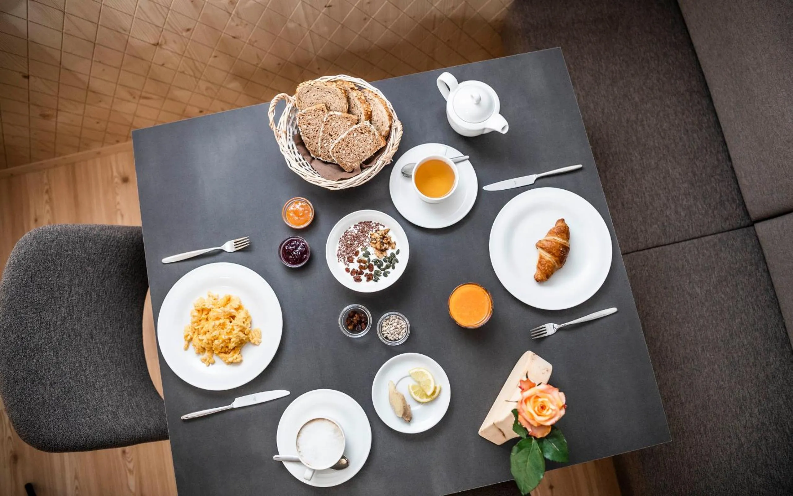 Breakfast in Garni La Ciasota 3s