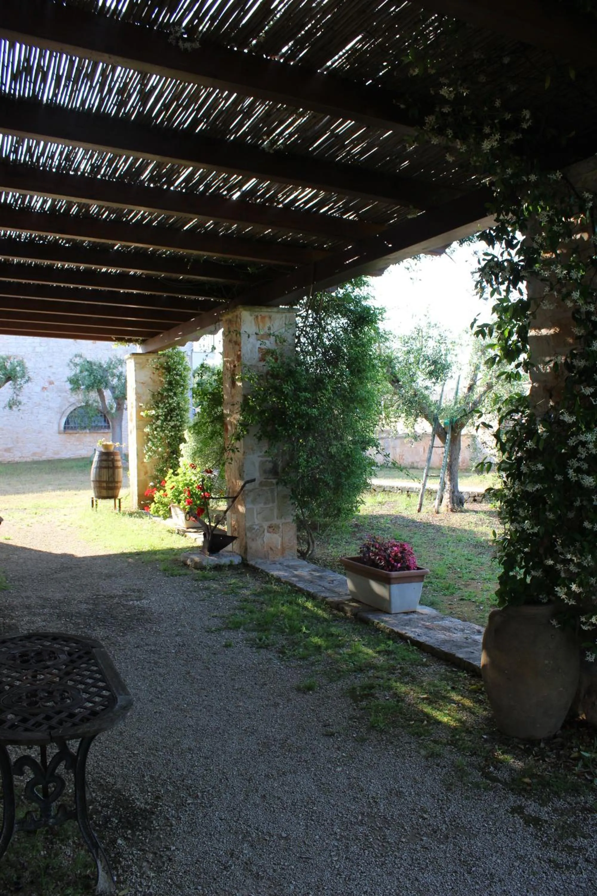 Patio in Masseria Tolla