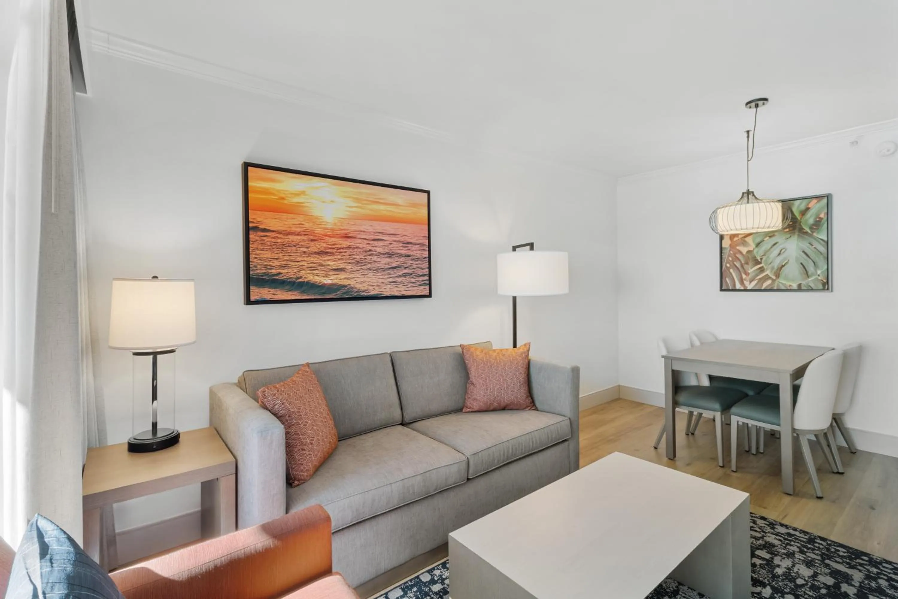 Living room in Ocean Reef Resort