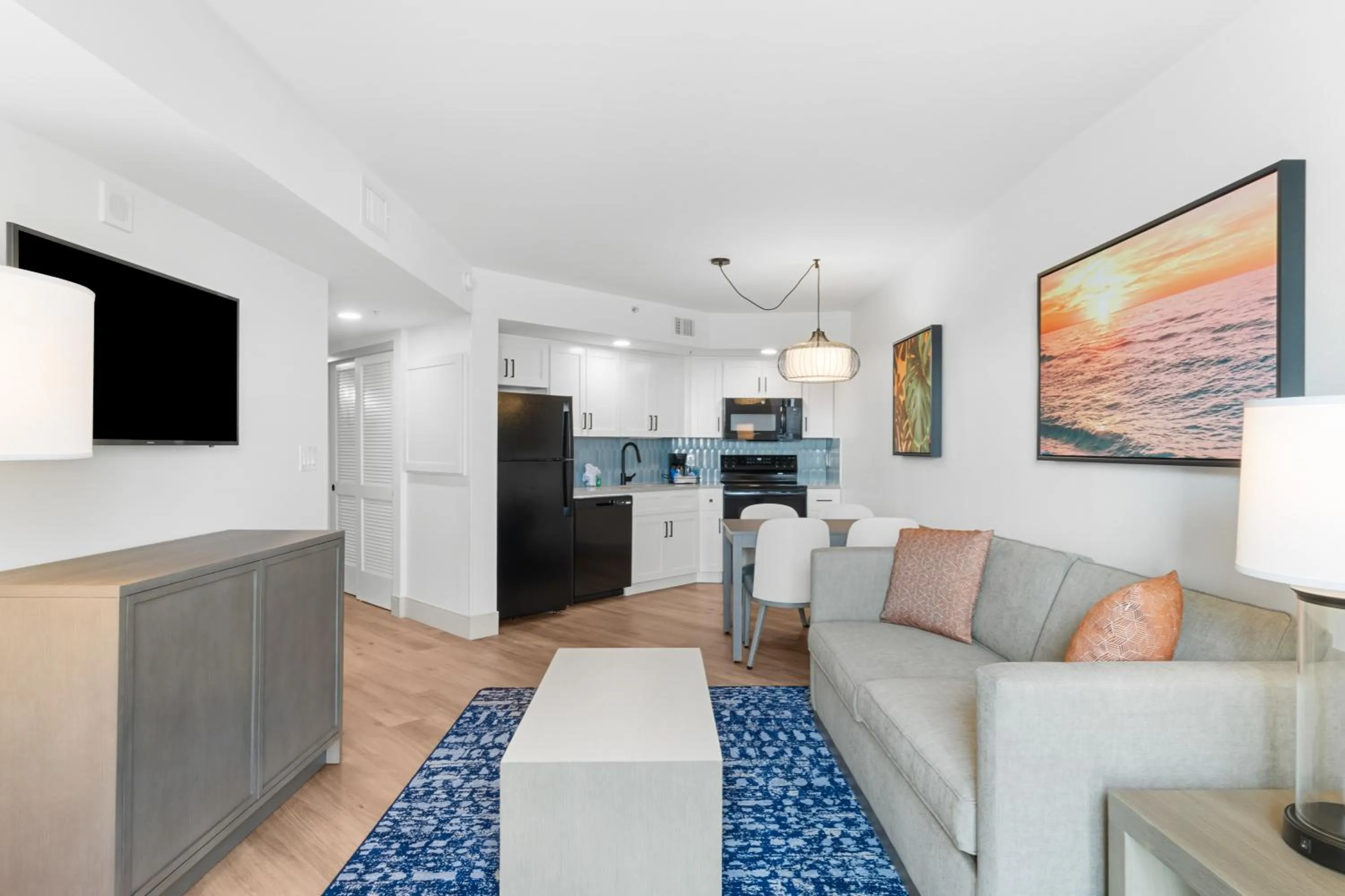 Living room in Ocean Reef Resort