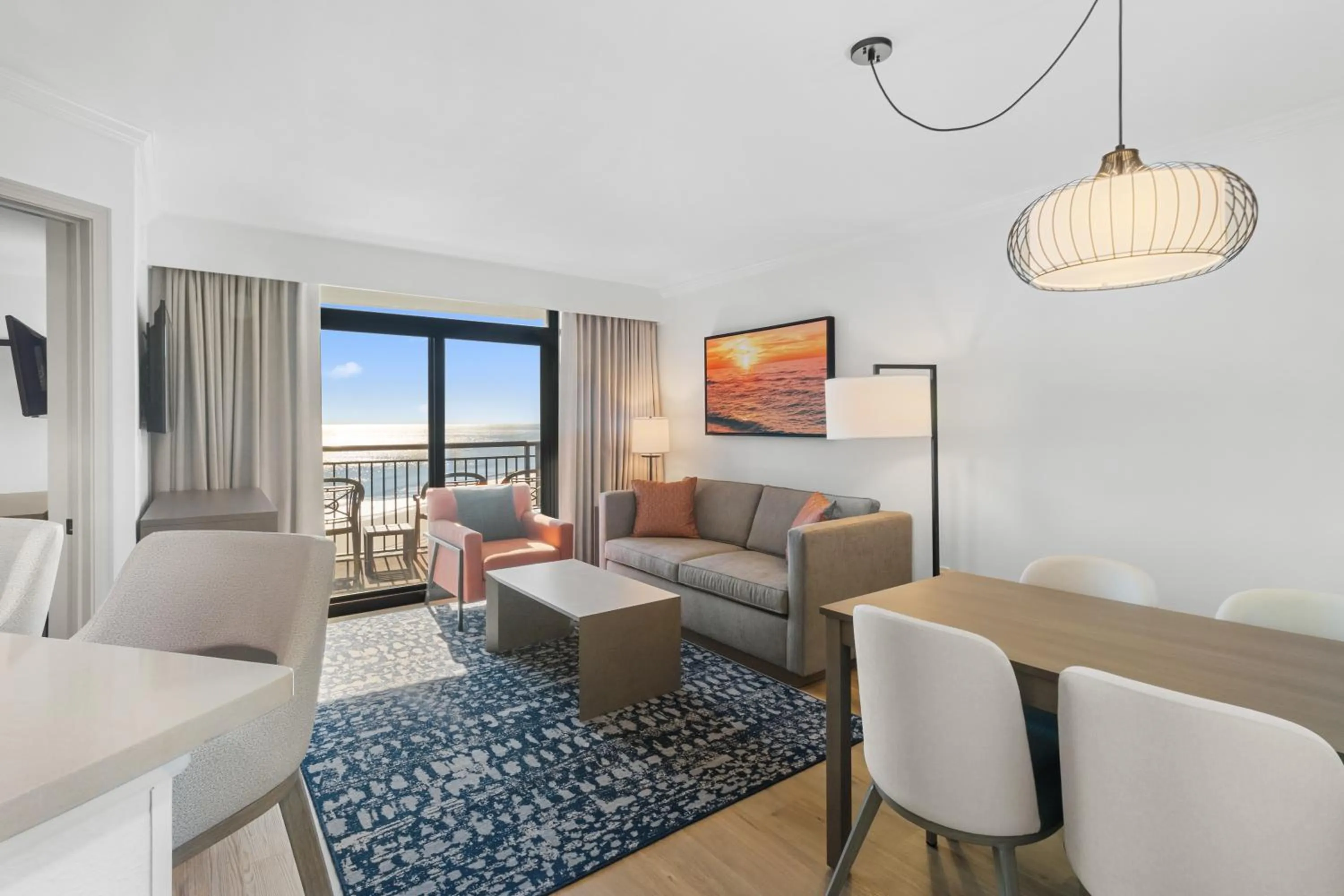 Living room in Ocean Reef Resort