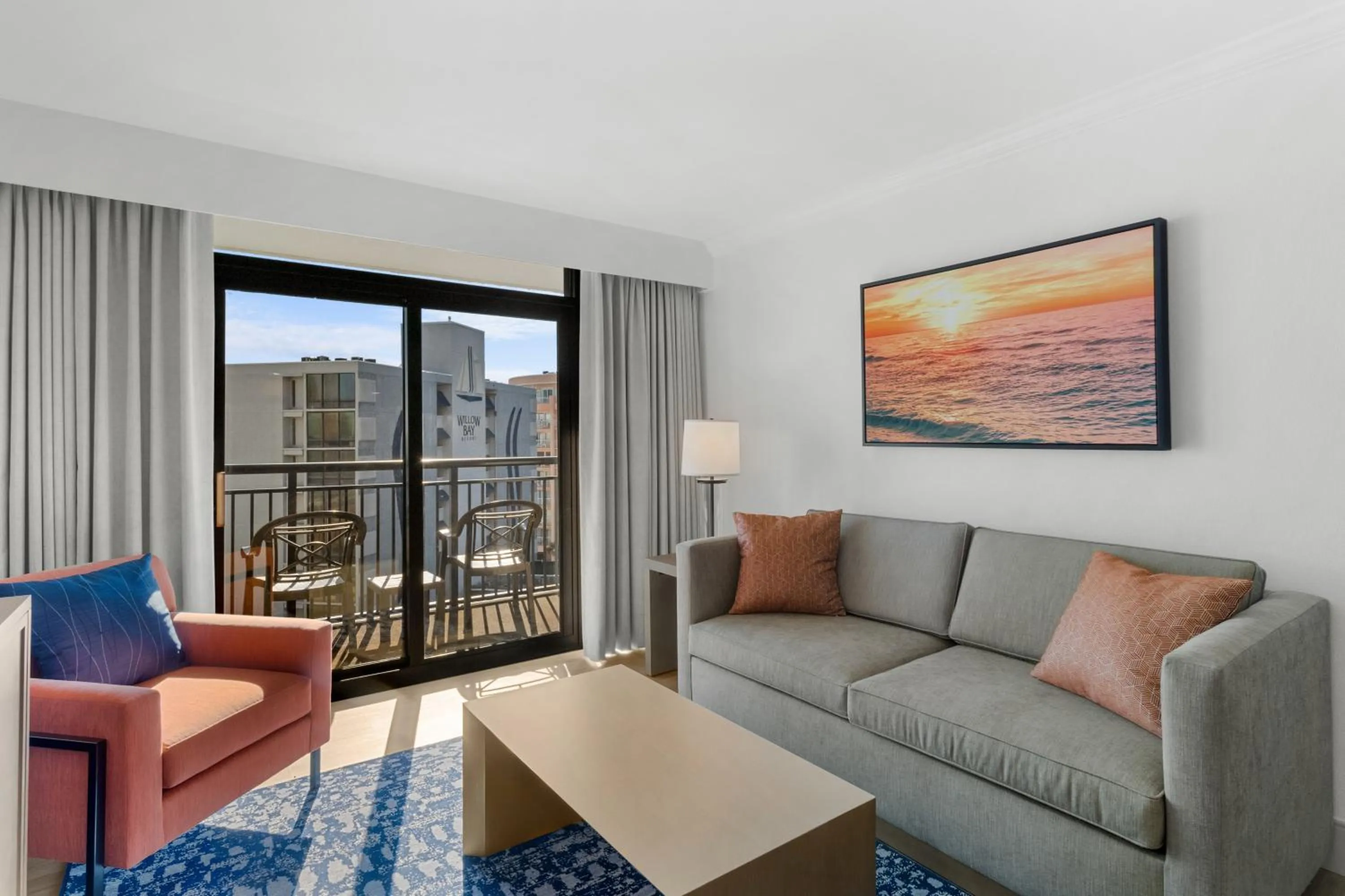 Living room in Ocean Reef Resort