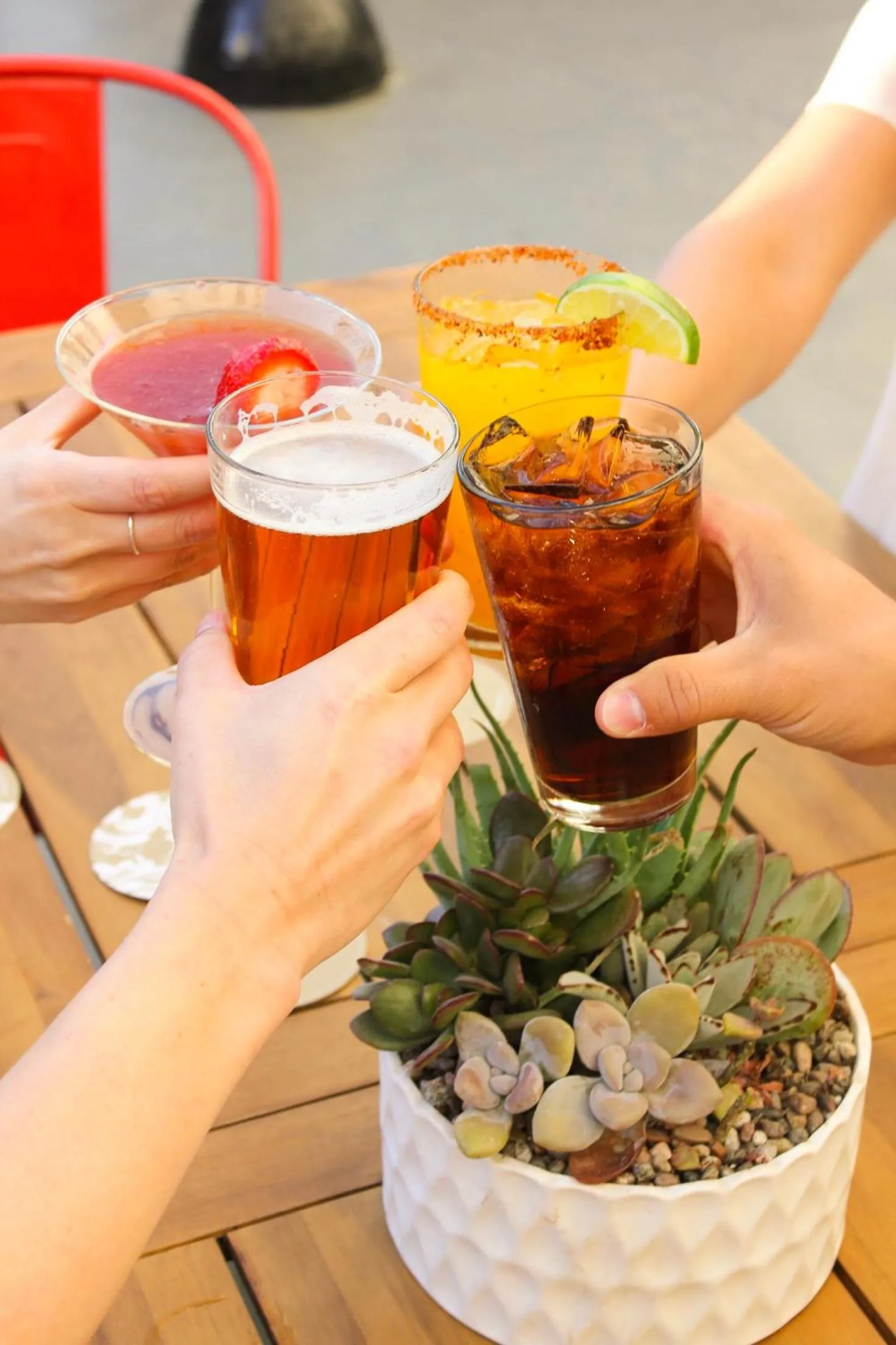 Food and drinks in Padre Hotel