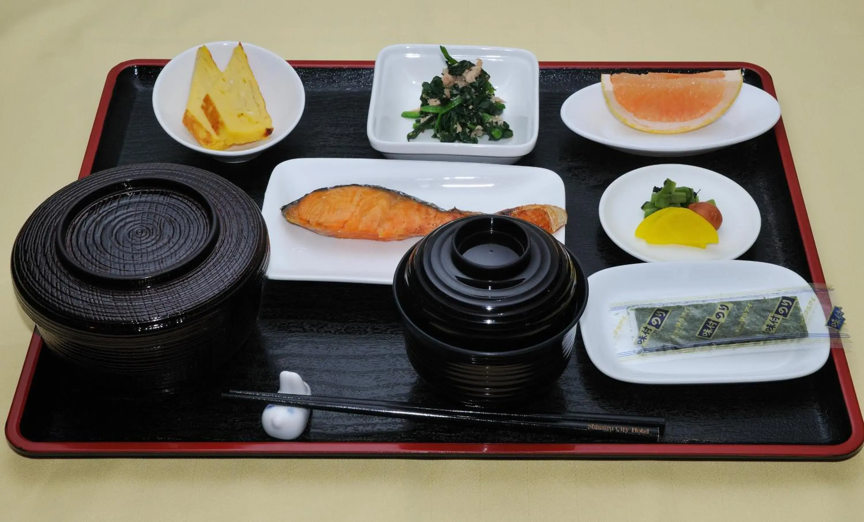 Breakfast in Shimizu City Hotel Breakfast in Shimizu City Hotel