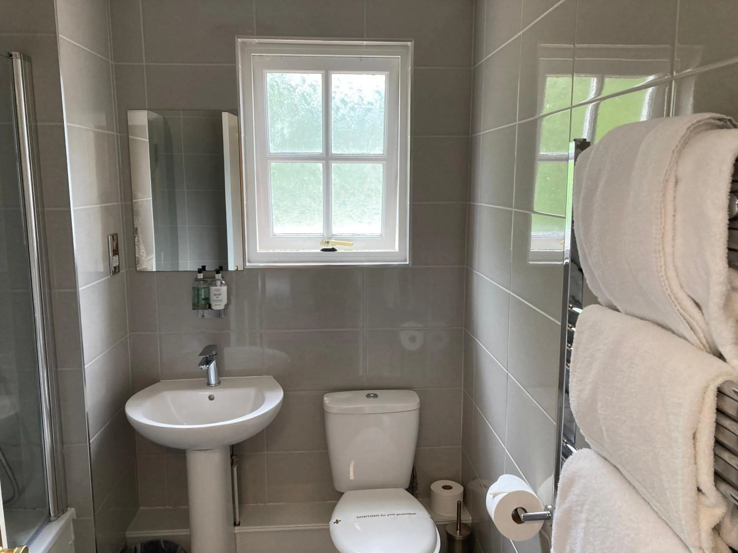 Shower in Village Inn