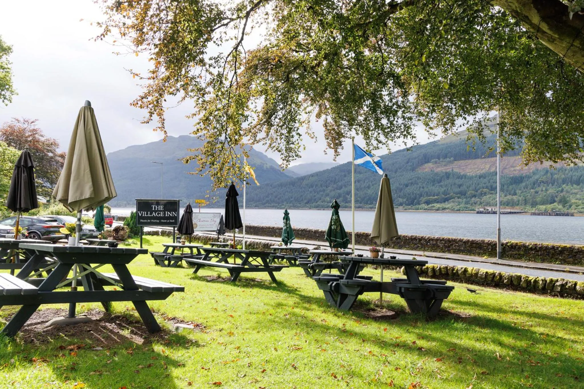 Garden in Village Inn