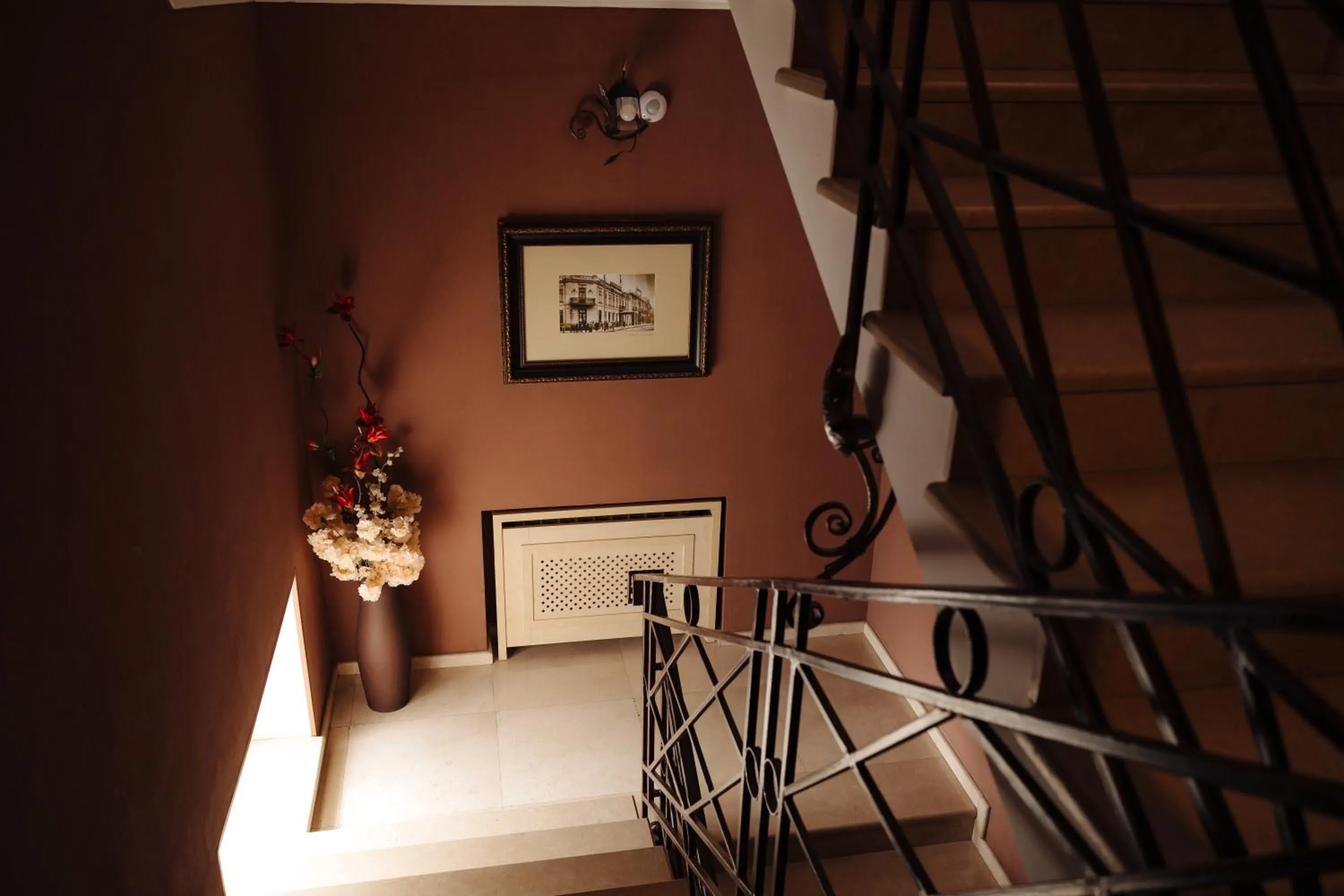 Decorative detail in Maxim Pasha Hotel