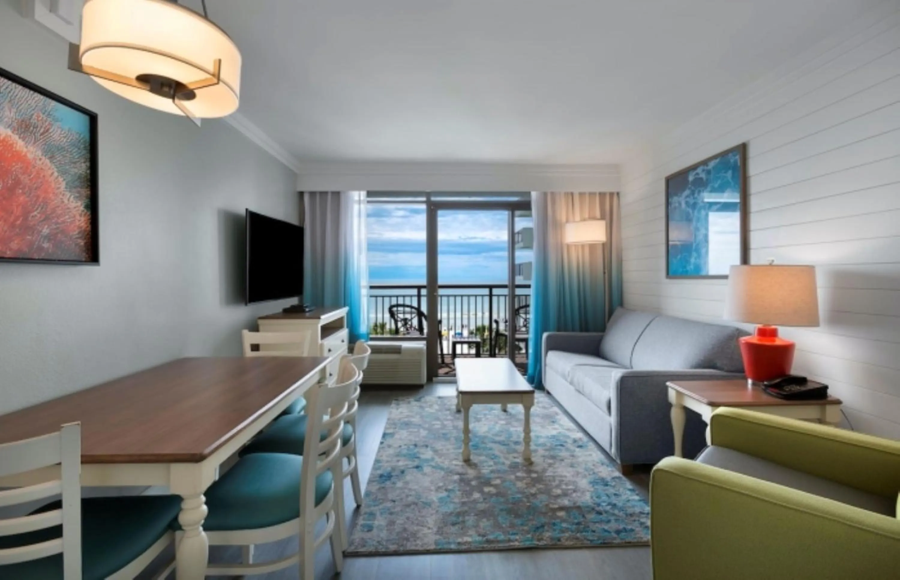 Living room in Grande Cayman Resort