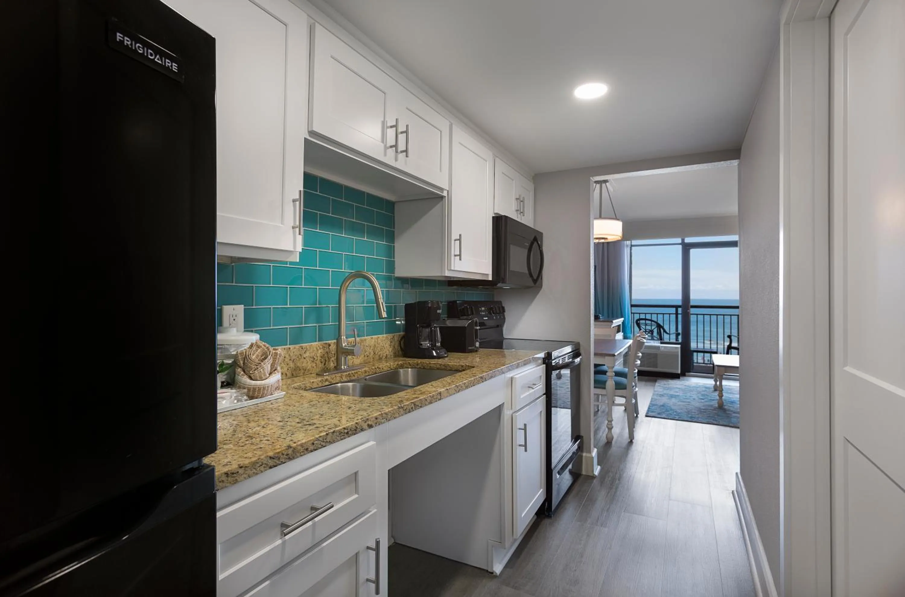 Kitchen or kitchenette in Grande Cayman Resort