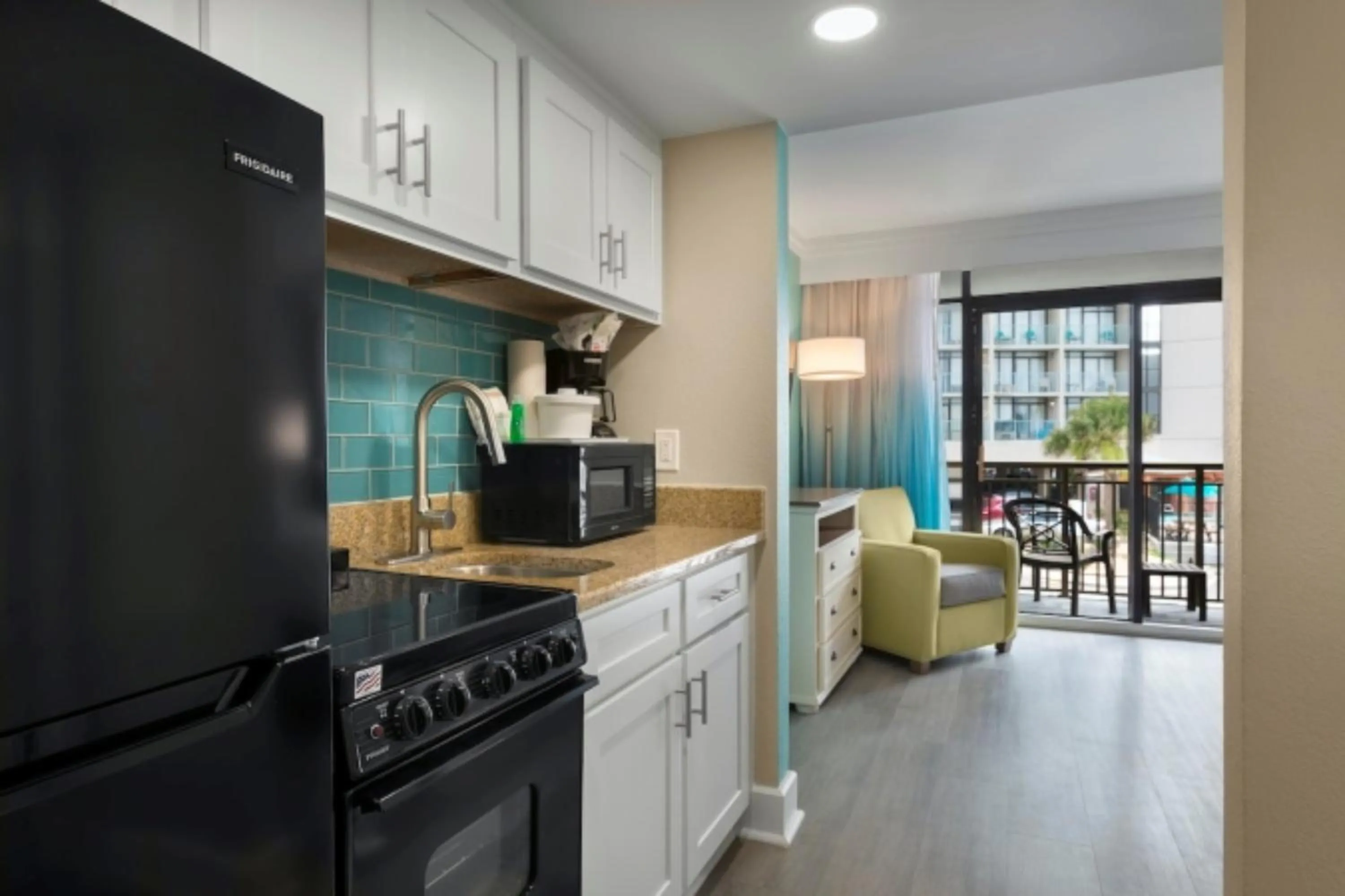 Kitchen or kitchenette in Grande Cayman Resort