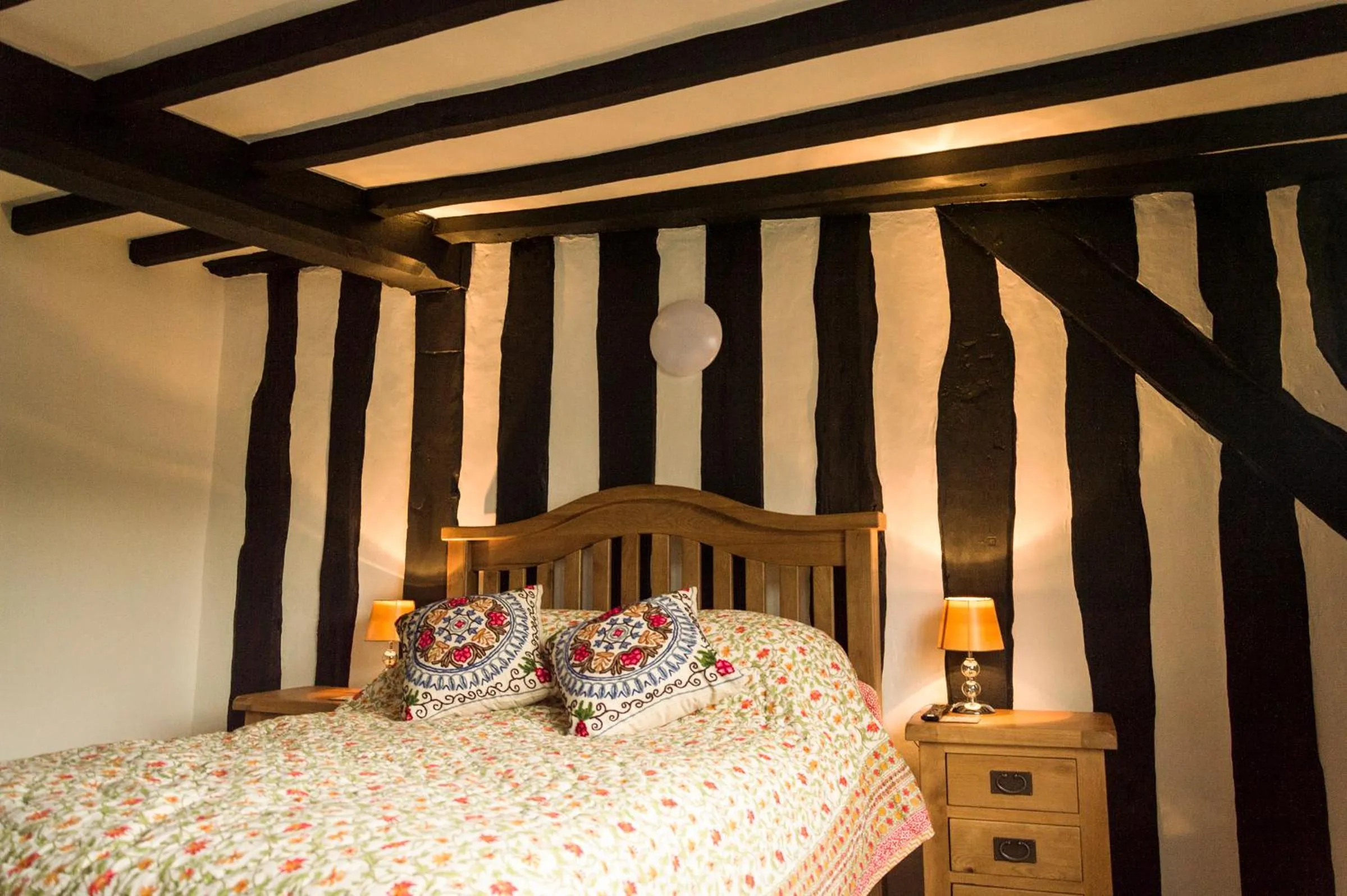 Bed in The Three Gables