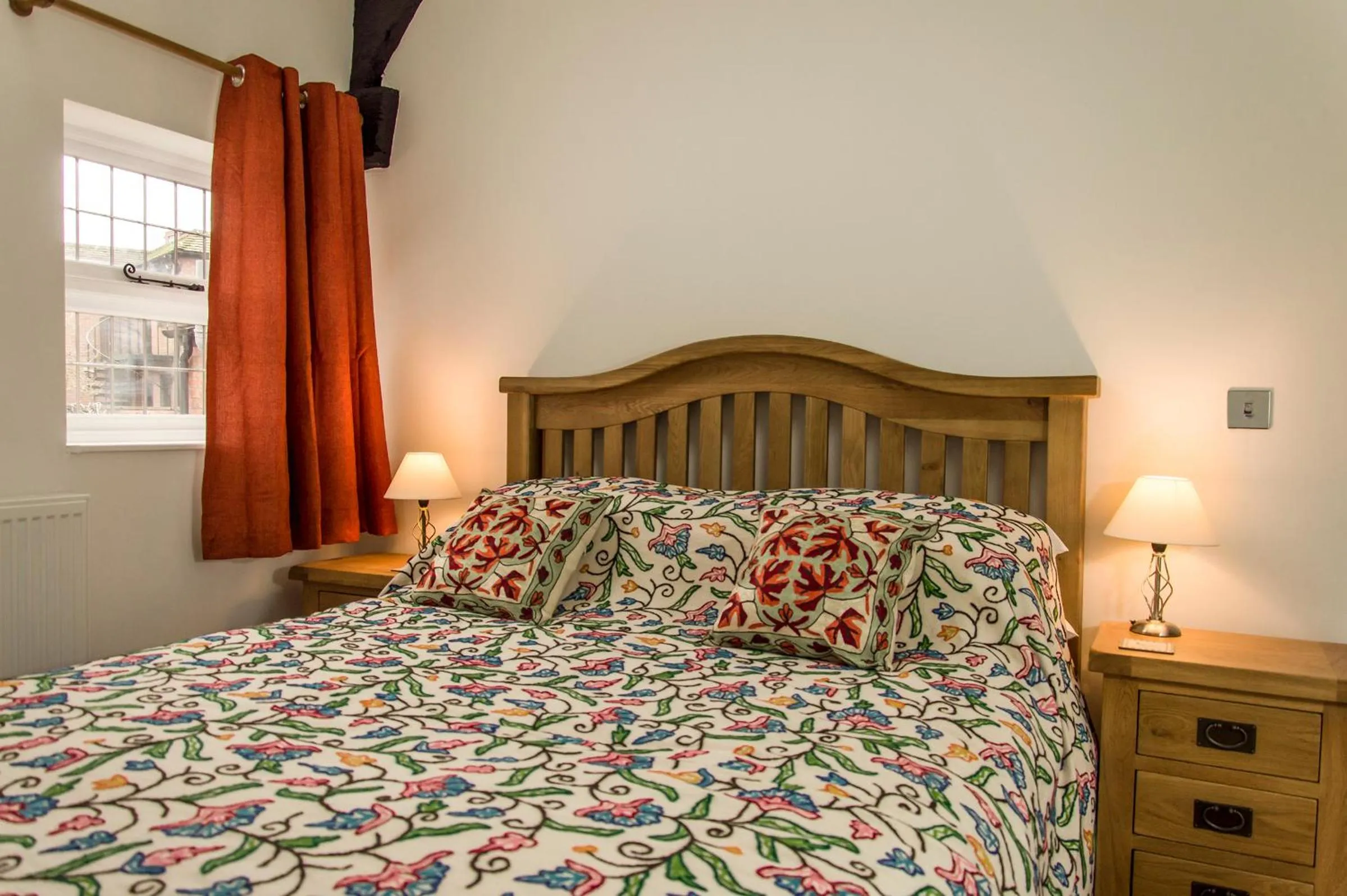 Bed in The Three Gables