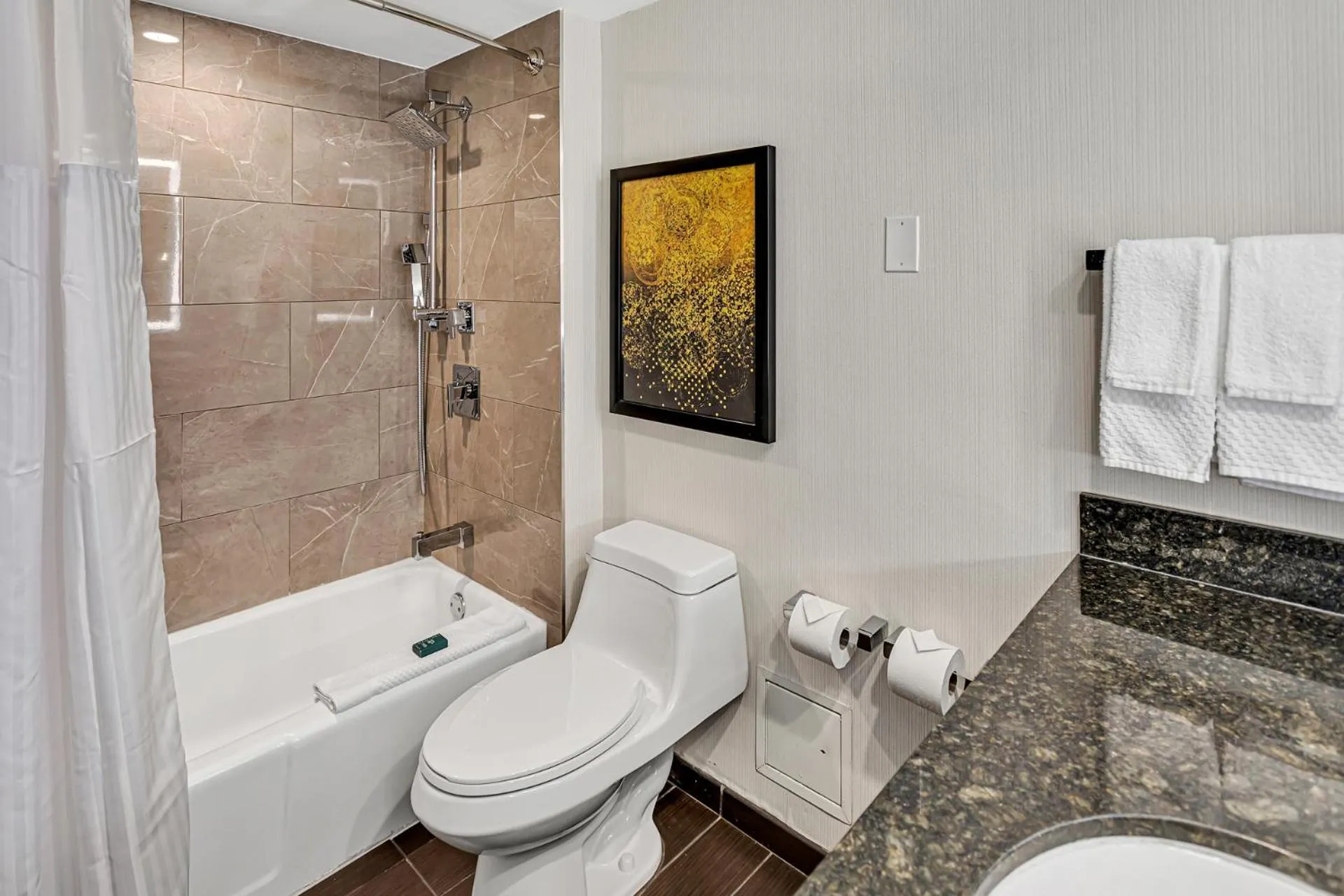 Bathroom in Hilton Miami Downtown