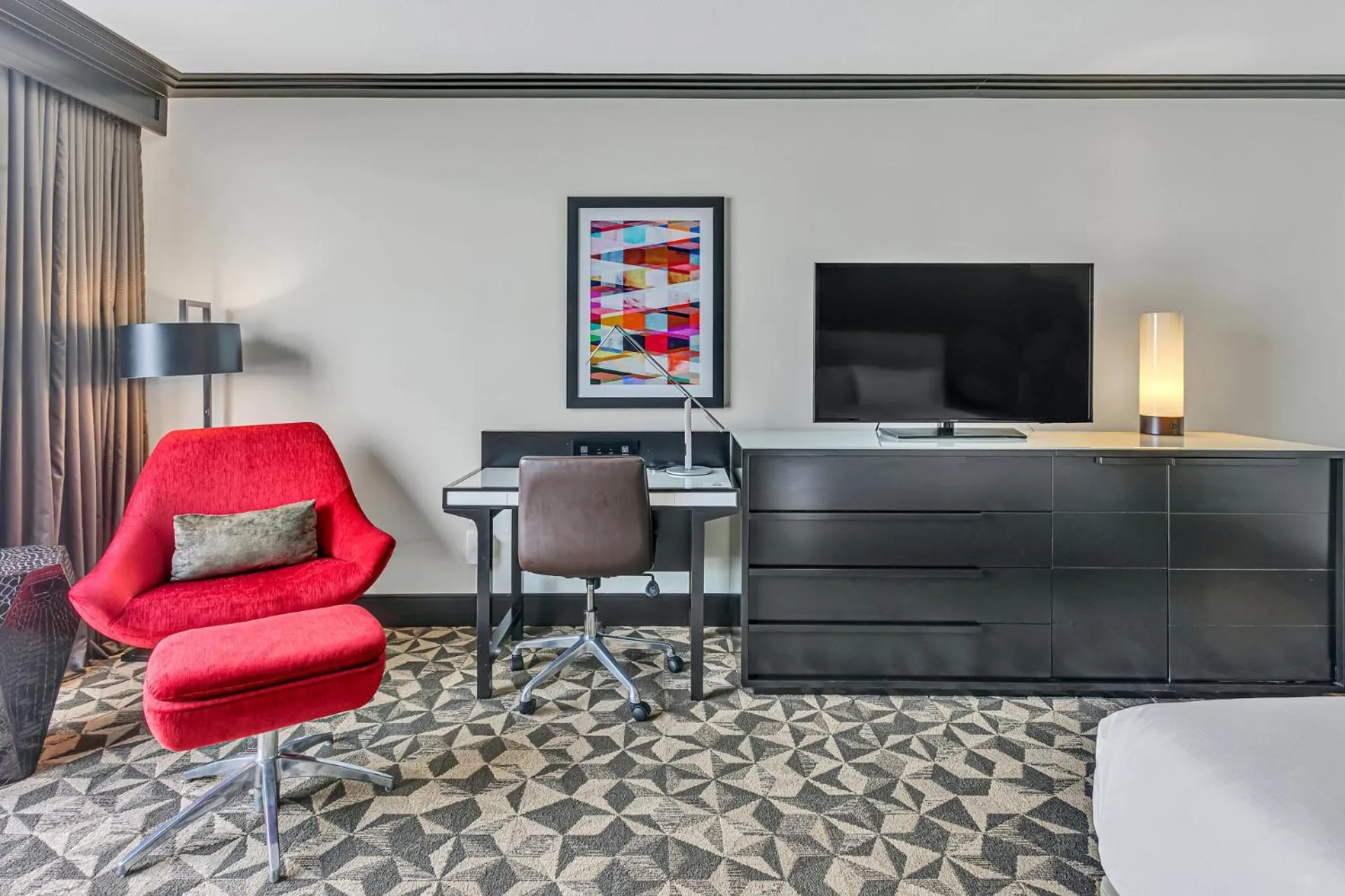 Bedroom in Hilton Miami Downtown