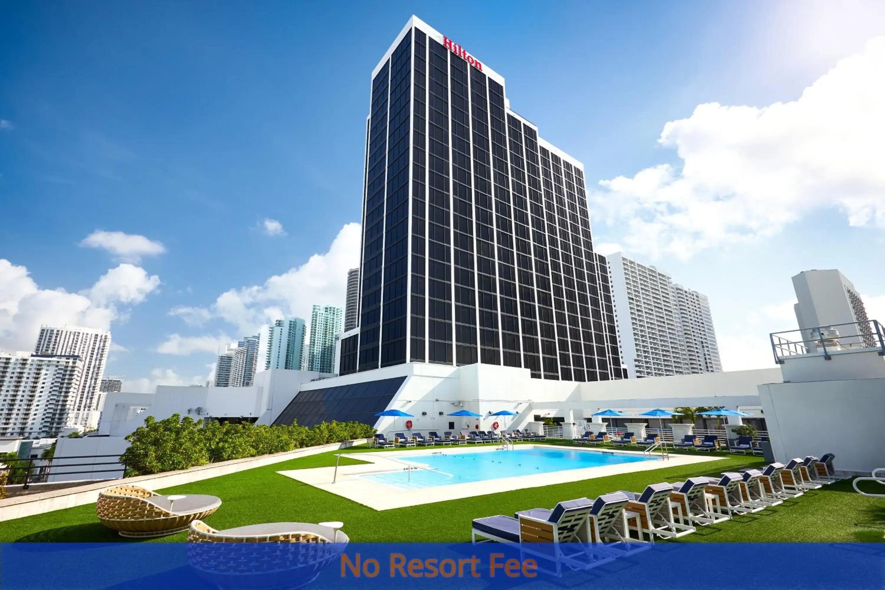 Property building in Hilton Miami Downtown Property building in Hilton Miami Downtown