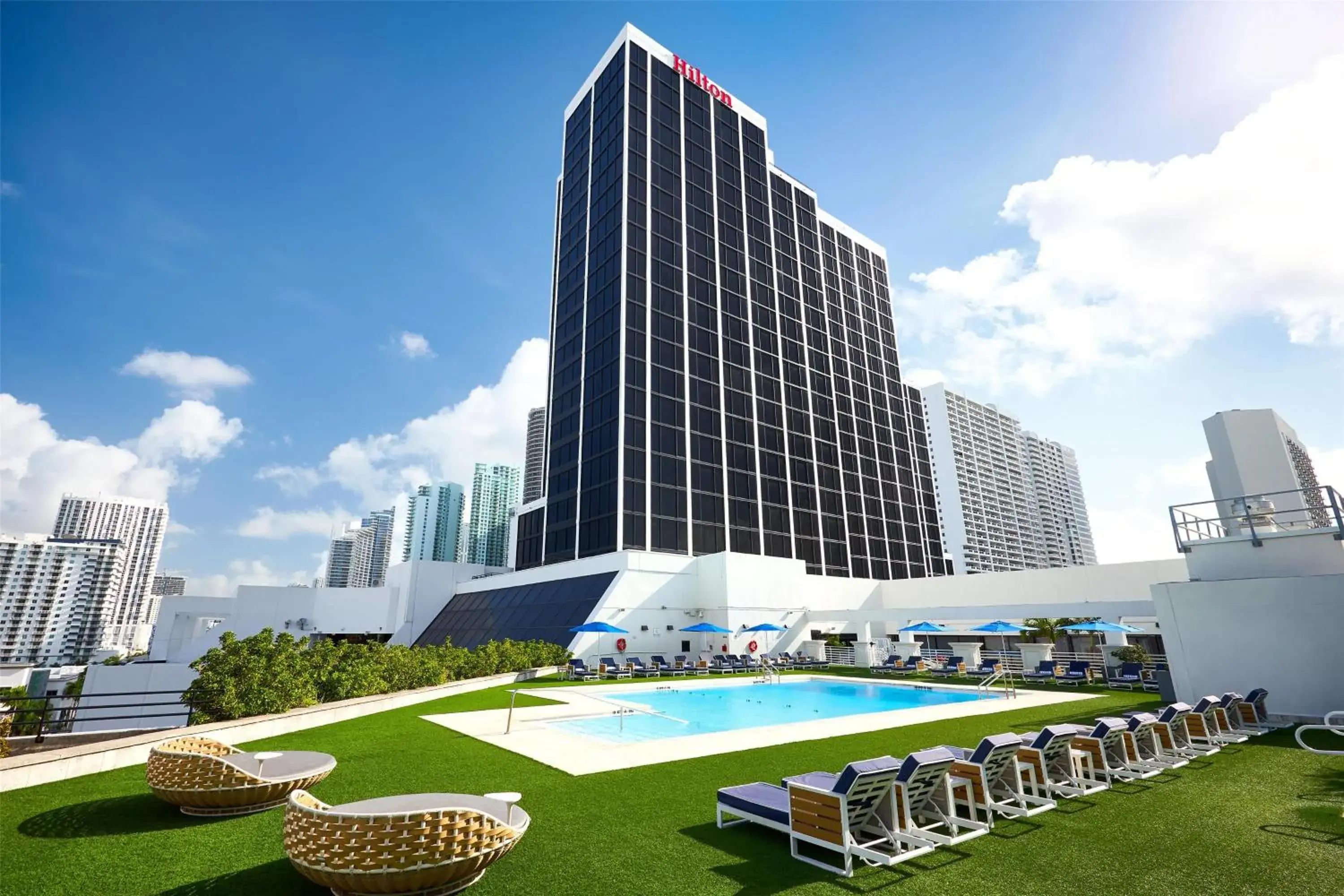 Property building in Hilton Miami Downtown Property building in Hilton Miami Downtown