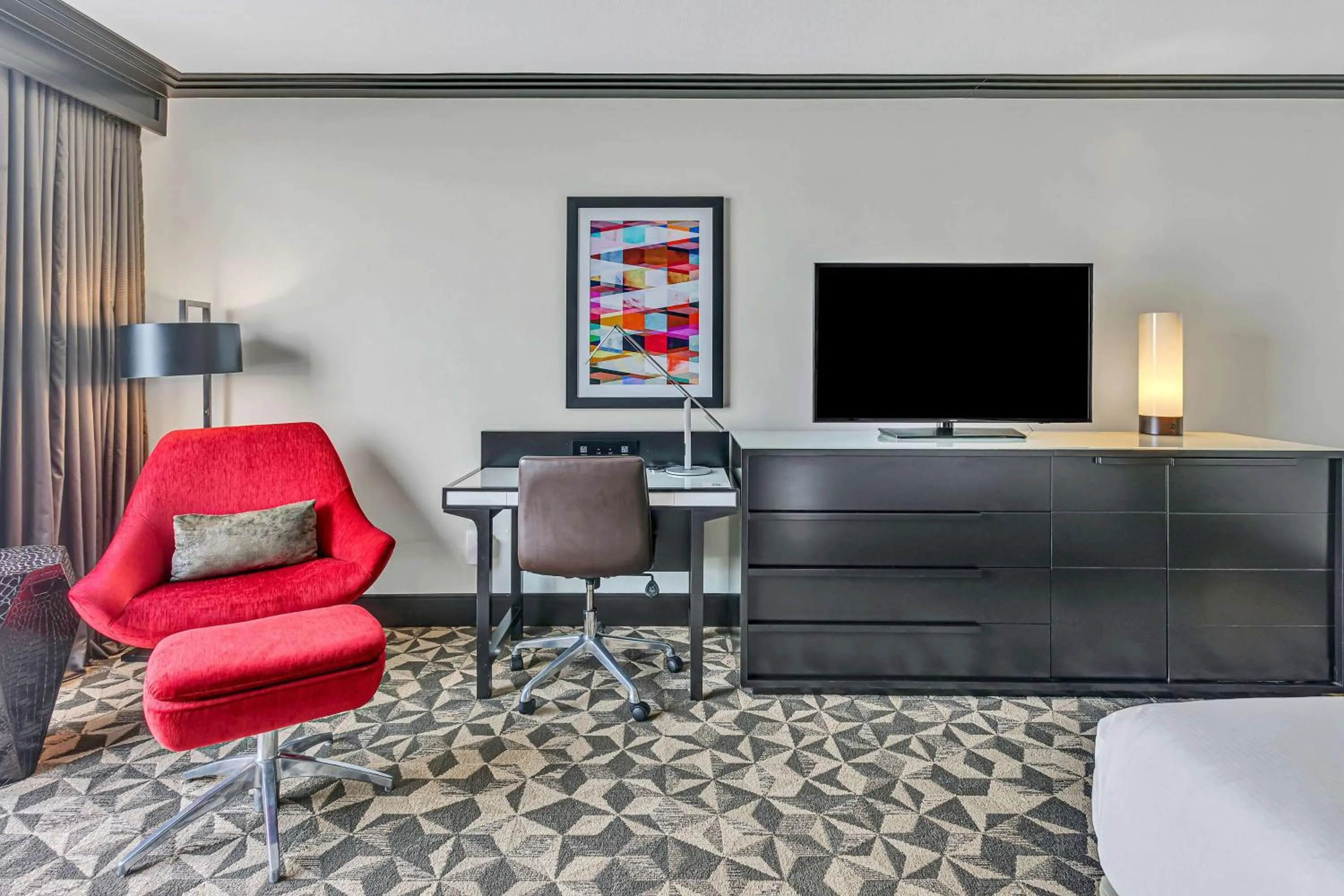 Bedroom in Hilton Miami Downtown