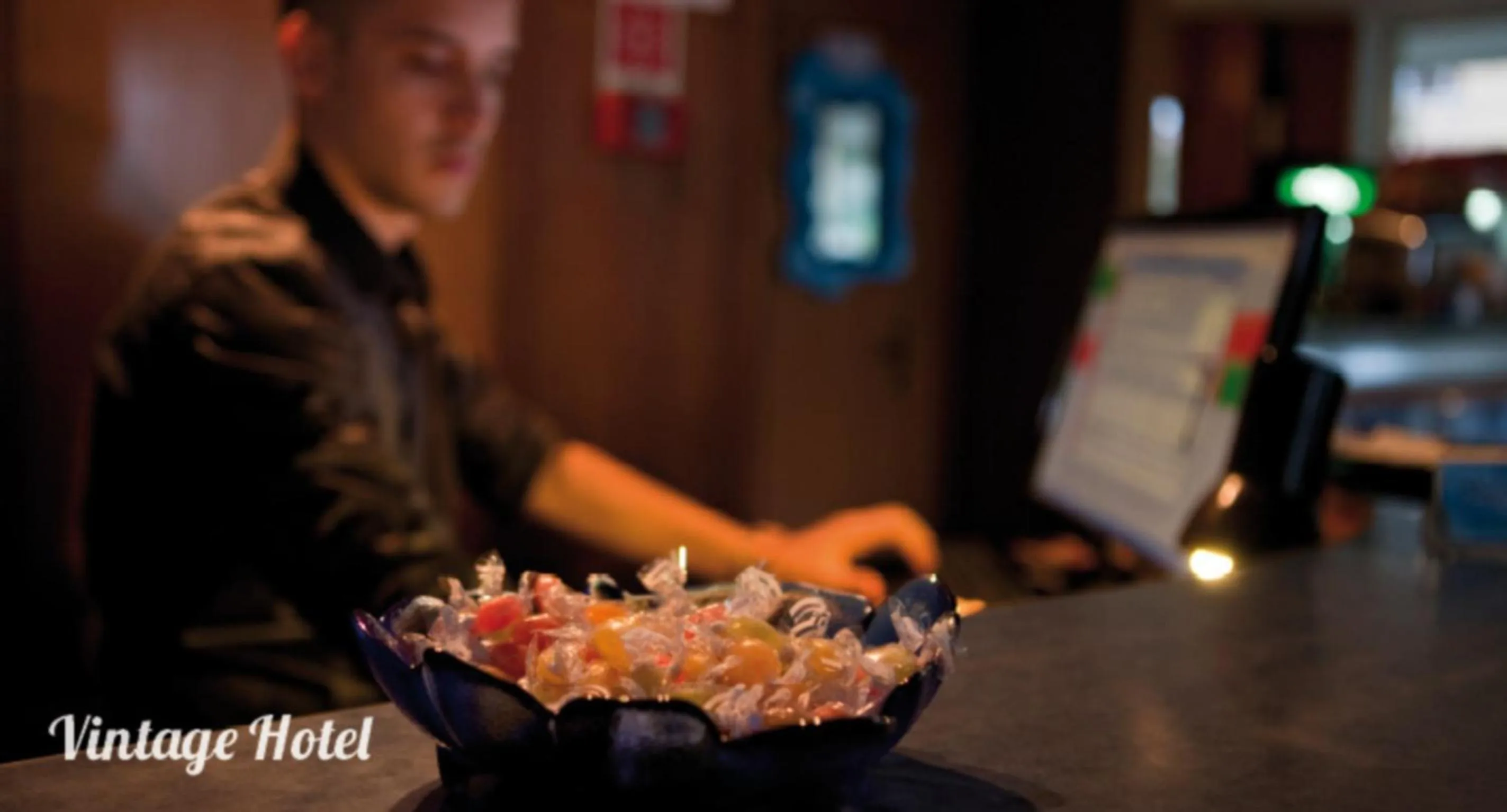 Lobby or reception in Hotel B&B Avana