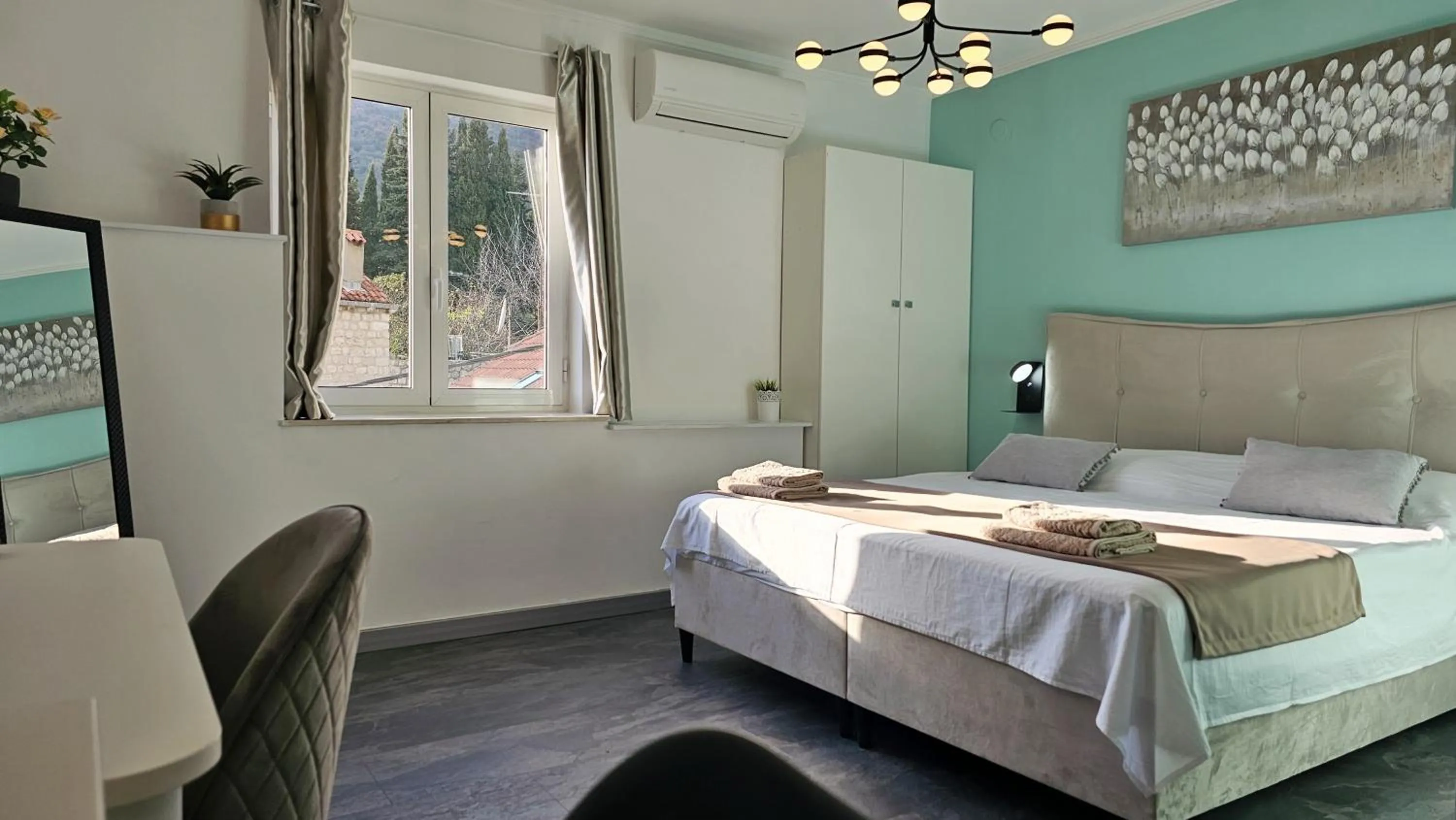 Bed in Villa Babilon