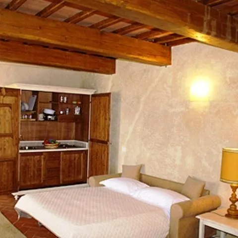 Photo of the whole room, Bed in Tenuta La Borriana
