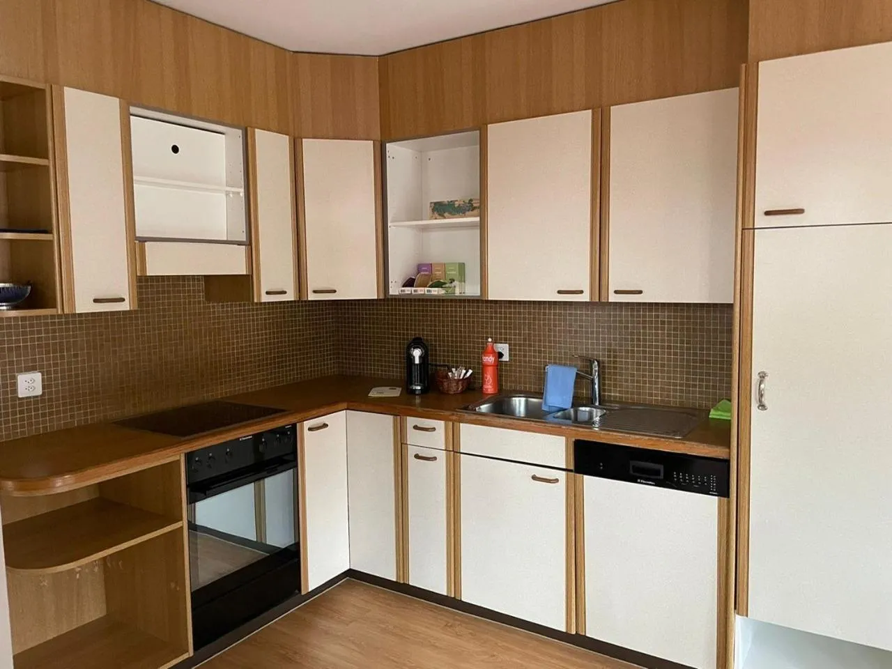 Kitchen or kitchenette in Hotel Bären
